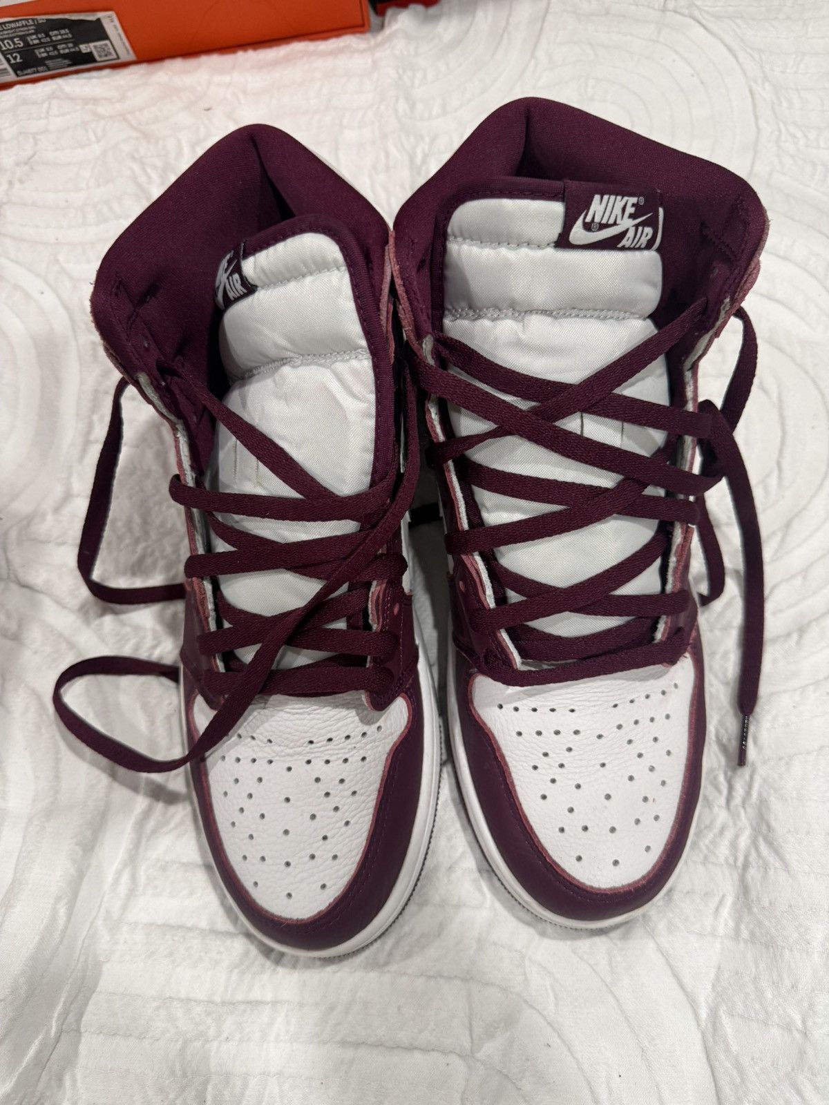 Jordan Brand Air jordan 1 Bordeaux size 10 Size US 10 / EU 43 - 4 Thumbnail