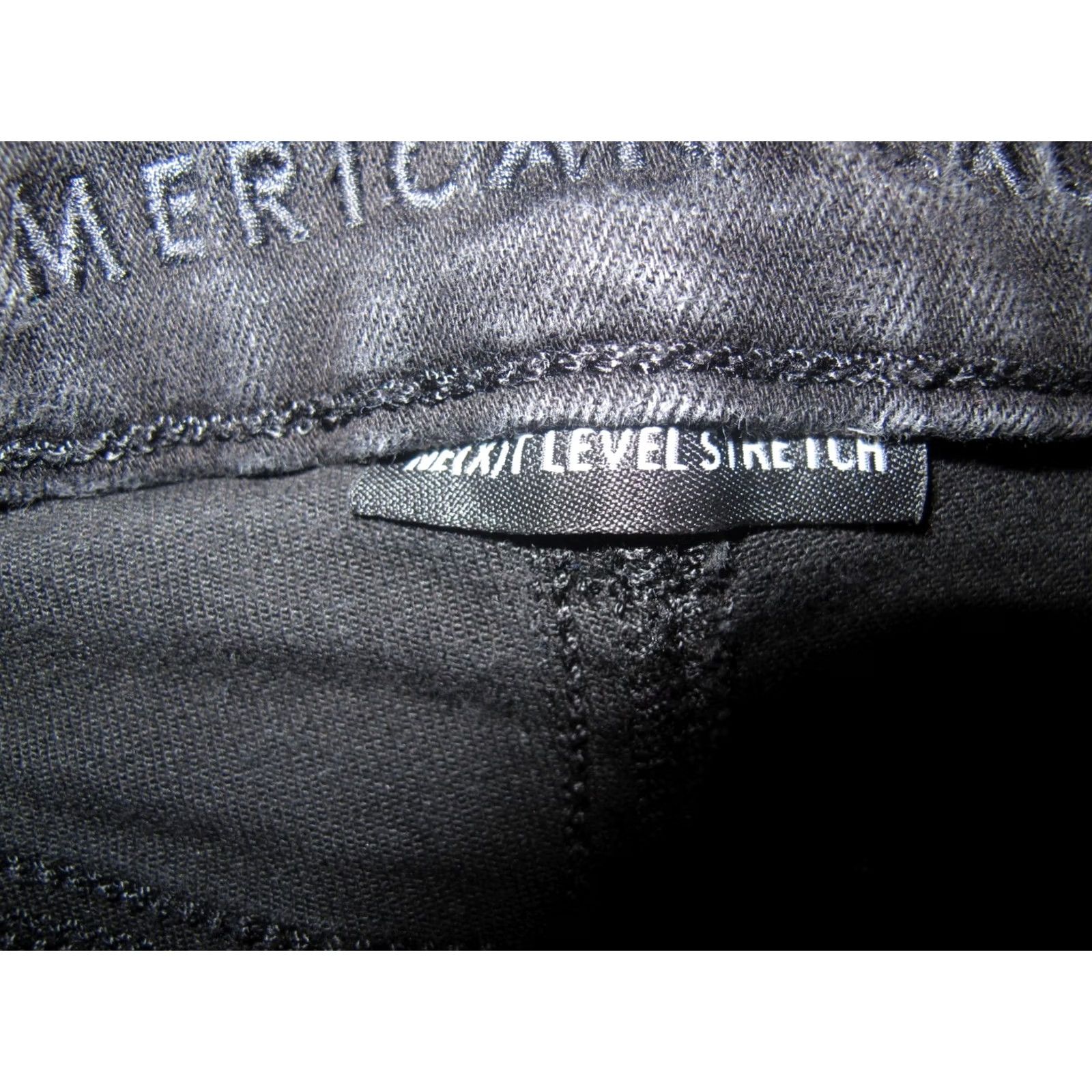 American Eagle Outfitters American Eagle Outfitters Next Level Stretch Skinny Jeans Womens 0 X-Short Black Size 25" / US 0 / IT 36 - 4 Thumbnail