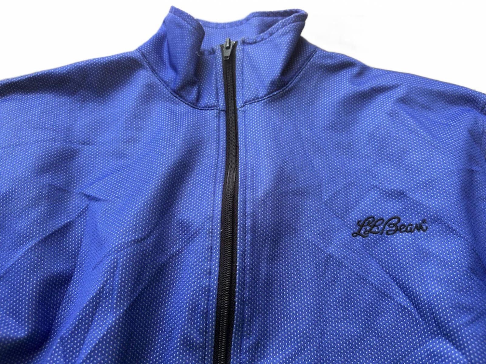 L.L. Bean L.L.Bean Blue Half Zip Pullover Jacket Made in USA Size US S / EU 44-46 / 1 - 5 Thumbnail