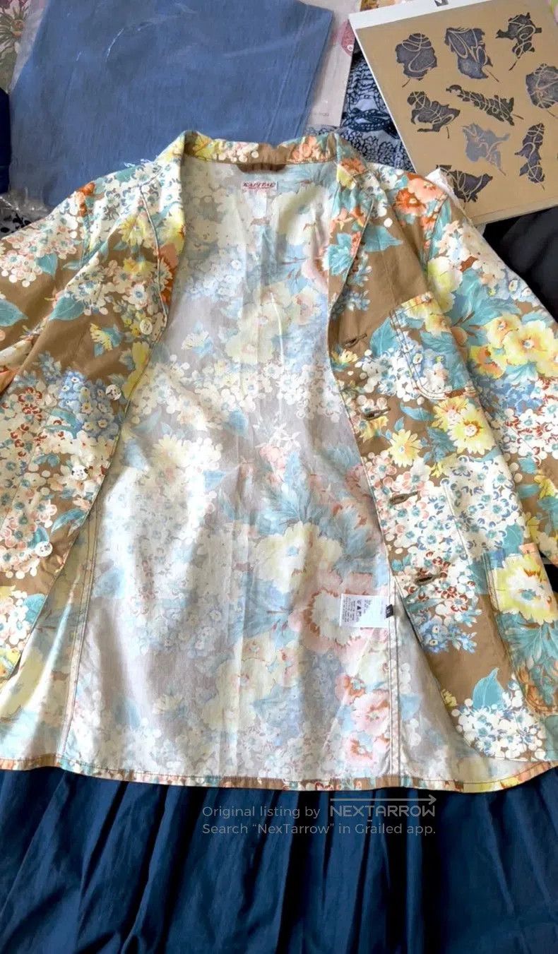 Kapital Kapital Floral Print Light Cotton Jacket Size US M / EU 48-50 / 2 - 5 Thumbnail