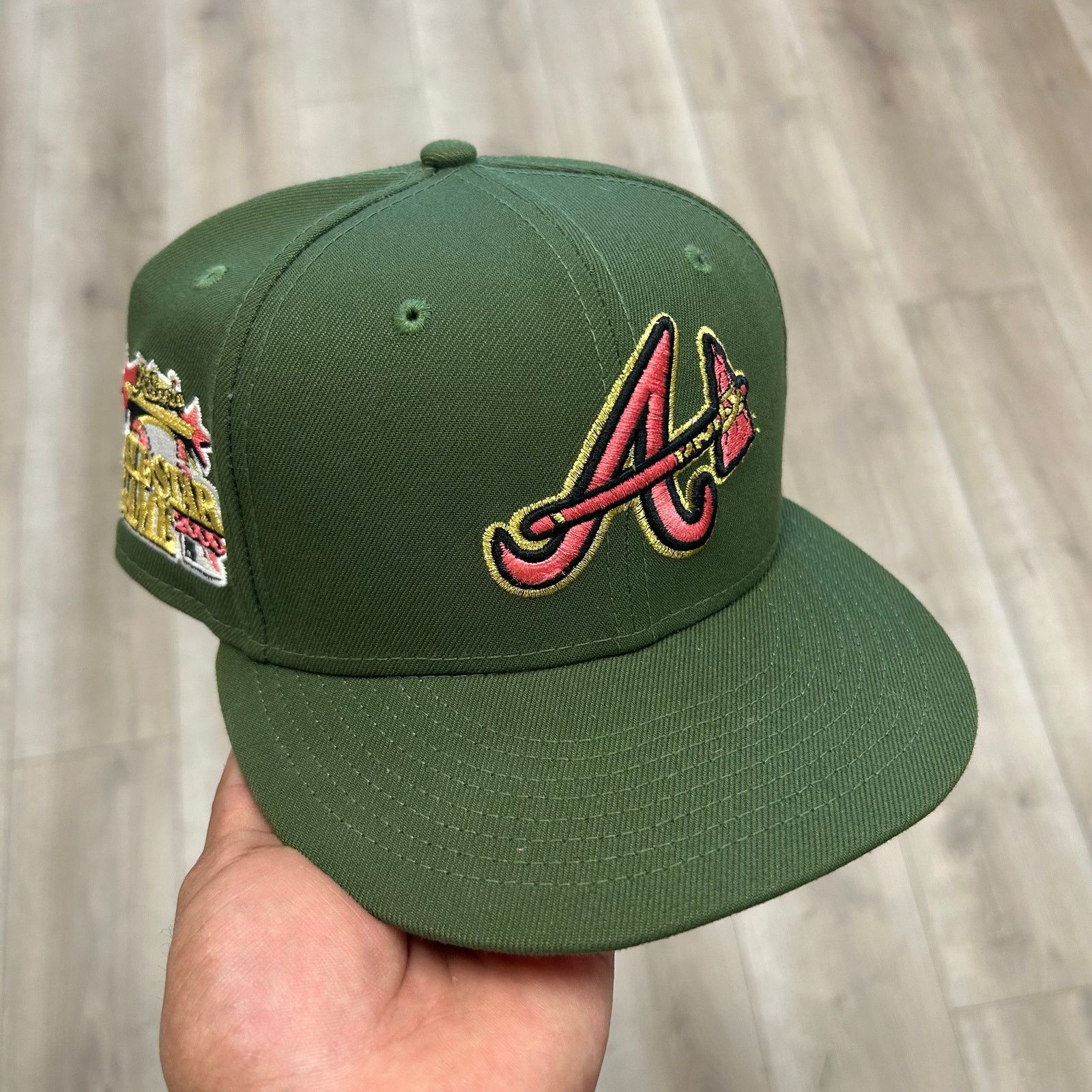 New Era Atlanta Braves 2000 All-Star Game 59Fifty Fitted Hat 7 1/4 Size ONE SIZE - 1 Thumbnail