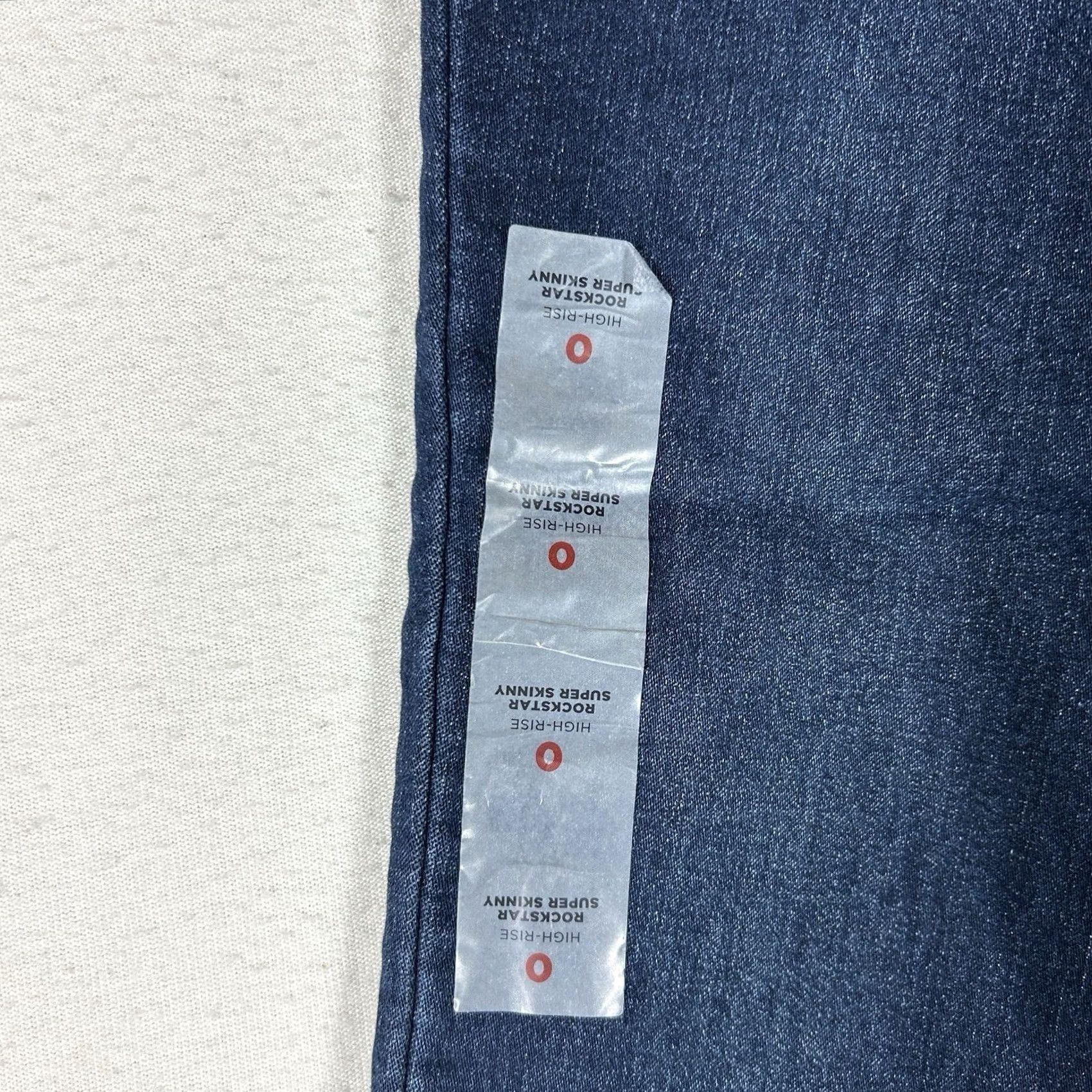Old Navy Old Navy Jeans Women's 0 High Rise Skinny 5-Pocket Denim Blue Pockets Stretch Size 25" / US 0 / IT 36 - 4 Thumbnail