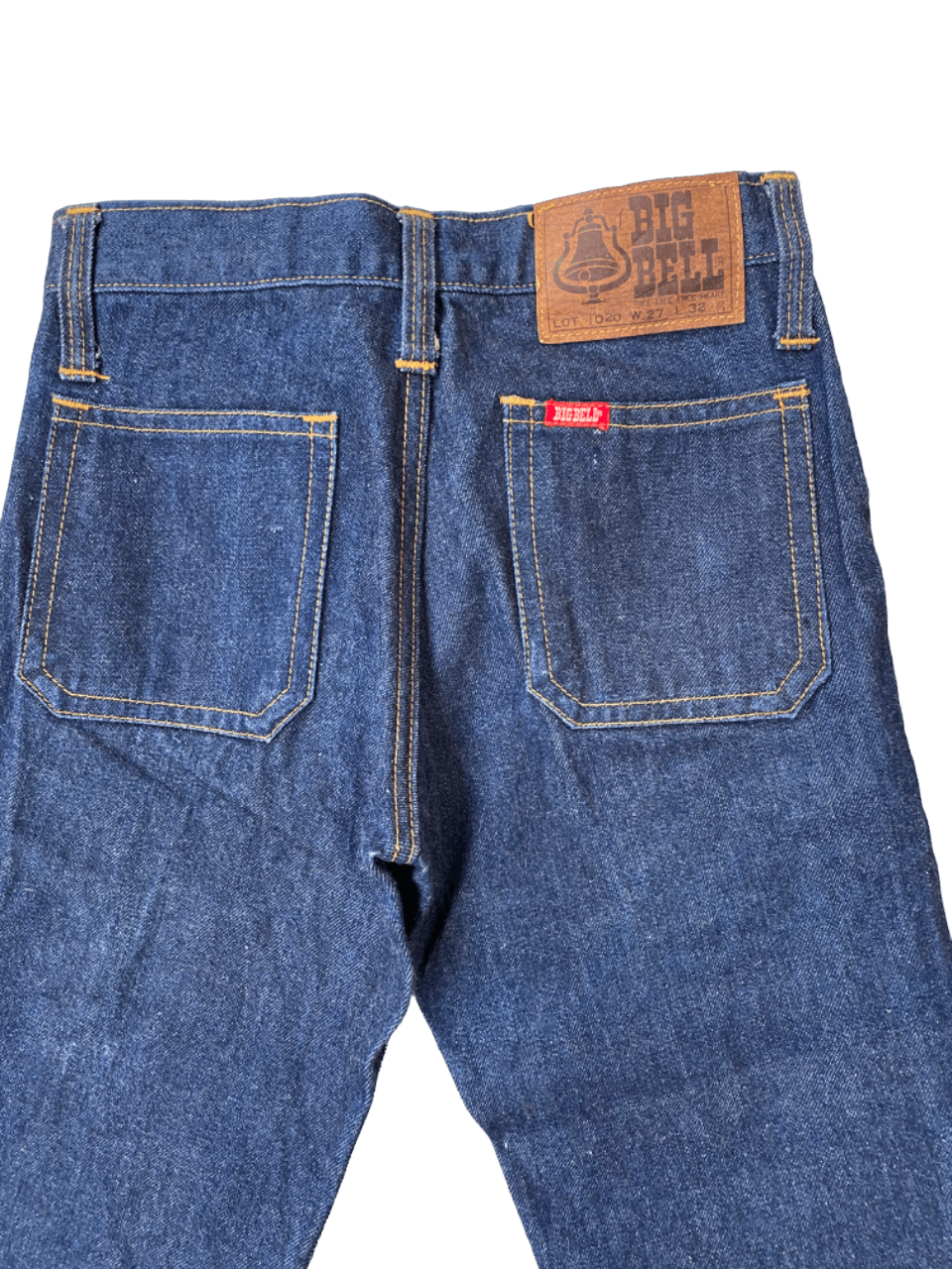Vintage Vintage Big Bell 80s Deadstock Flared Bush Pants Denim Size US 26 / EU 42 - 6 Thumbnail