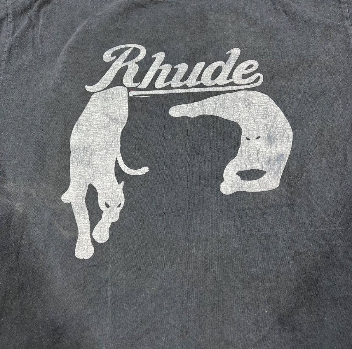 Rhude Rhude Black Cat T-Shirt Size US L / EU 52-54 / 3 - 2 Thumbnail