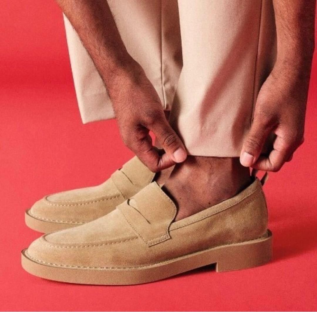 Clarks Clarks Martock Loafer penny loafer tassle brown Sand Suede Size US 6.5 / EU 39-40 - 11 Thumbnail