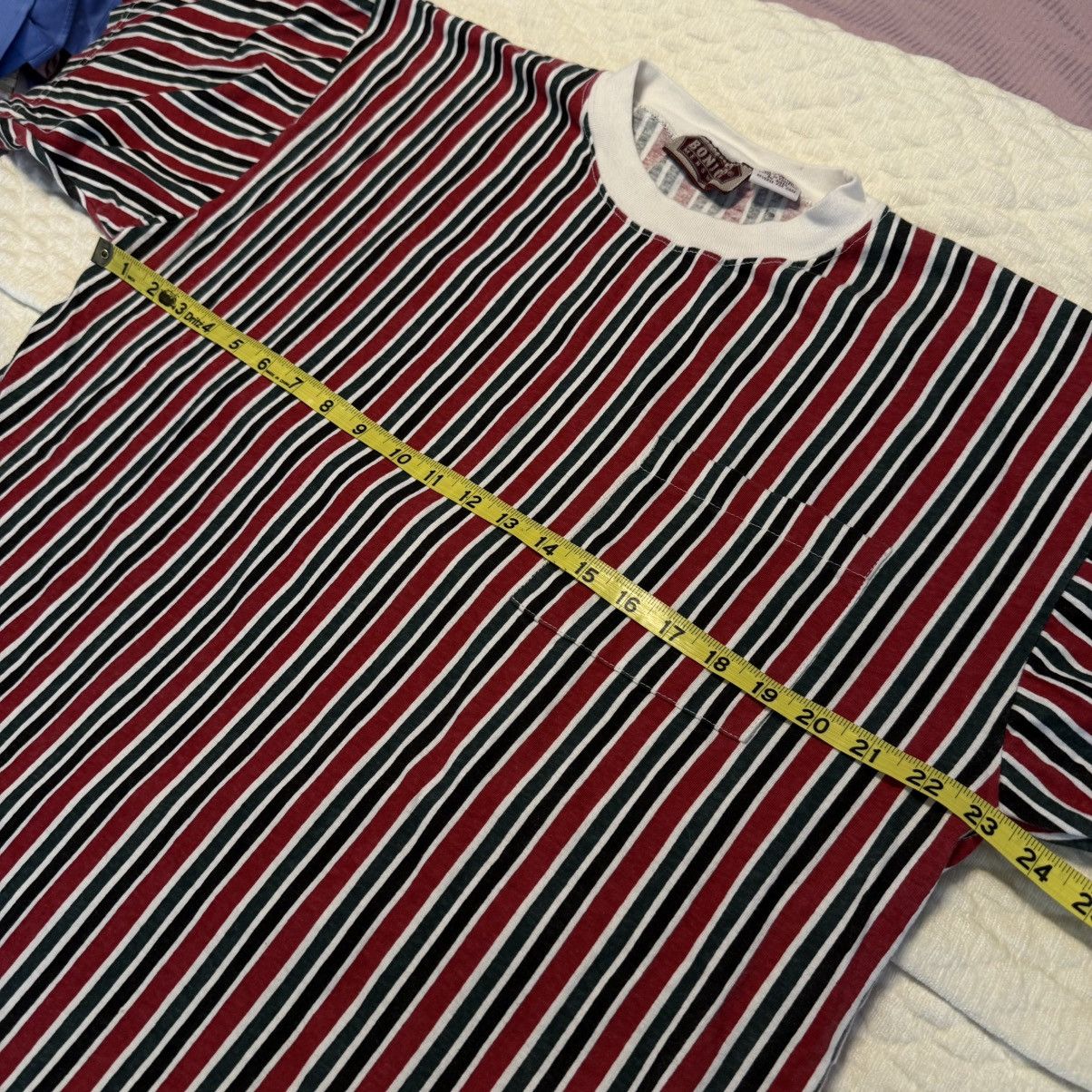 Other VTG 90s Bonjour Striped Men’s Short Sleeve Shirt Sz XL Size US XL / EU 56 / 4 - 7 Thumbnail