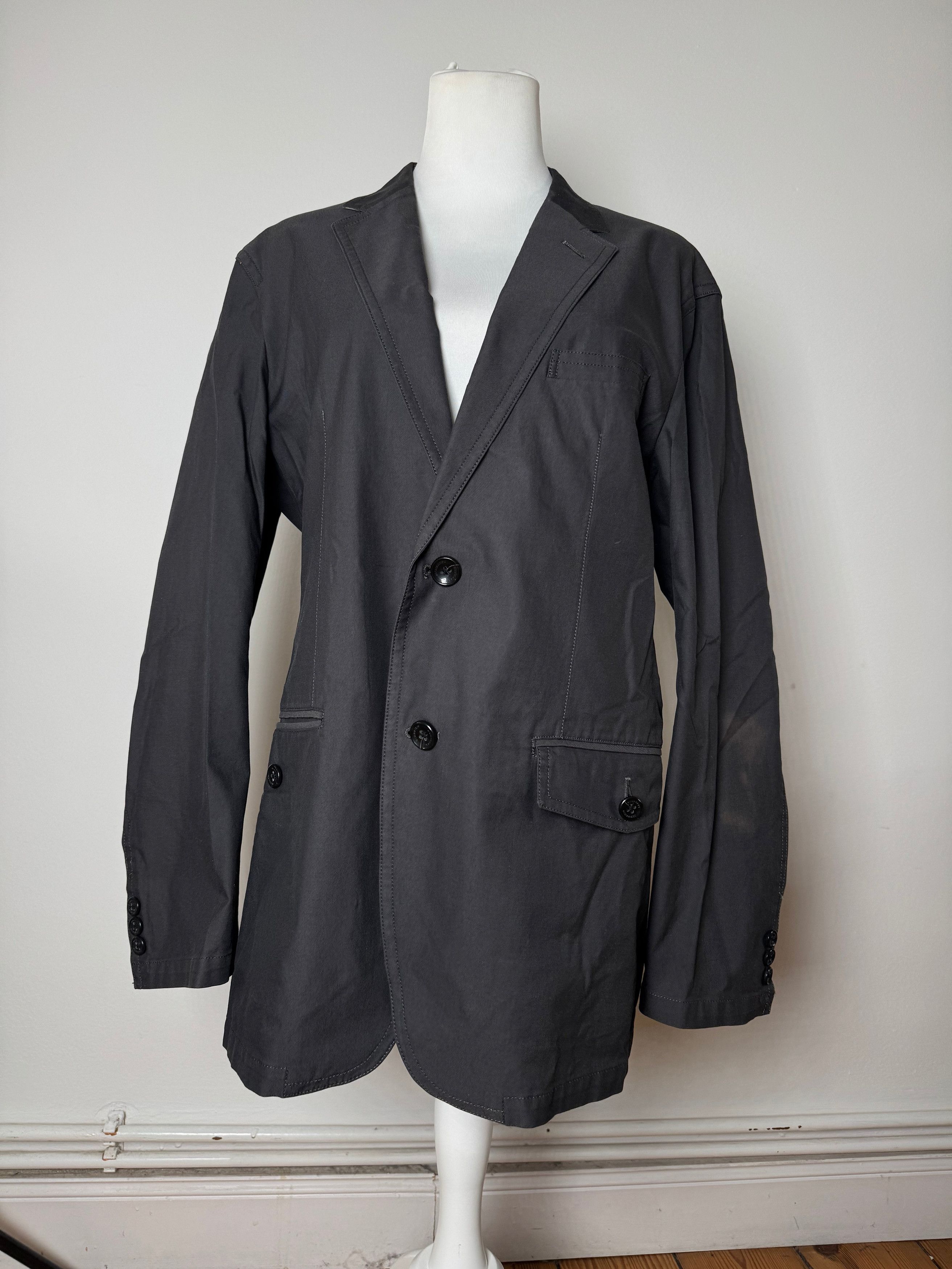 Burberry Vintage Cotton Short Coat M black Size M / US 6-8 / IT 42-44 - 1 Thumbnail