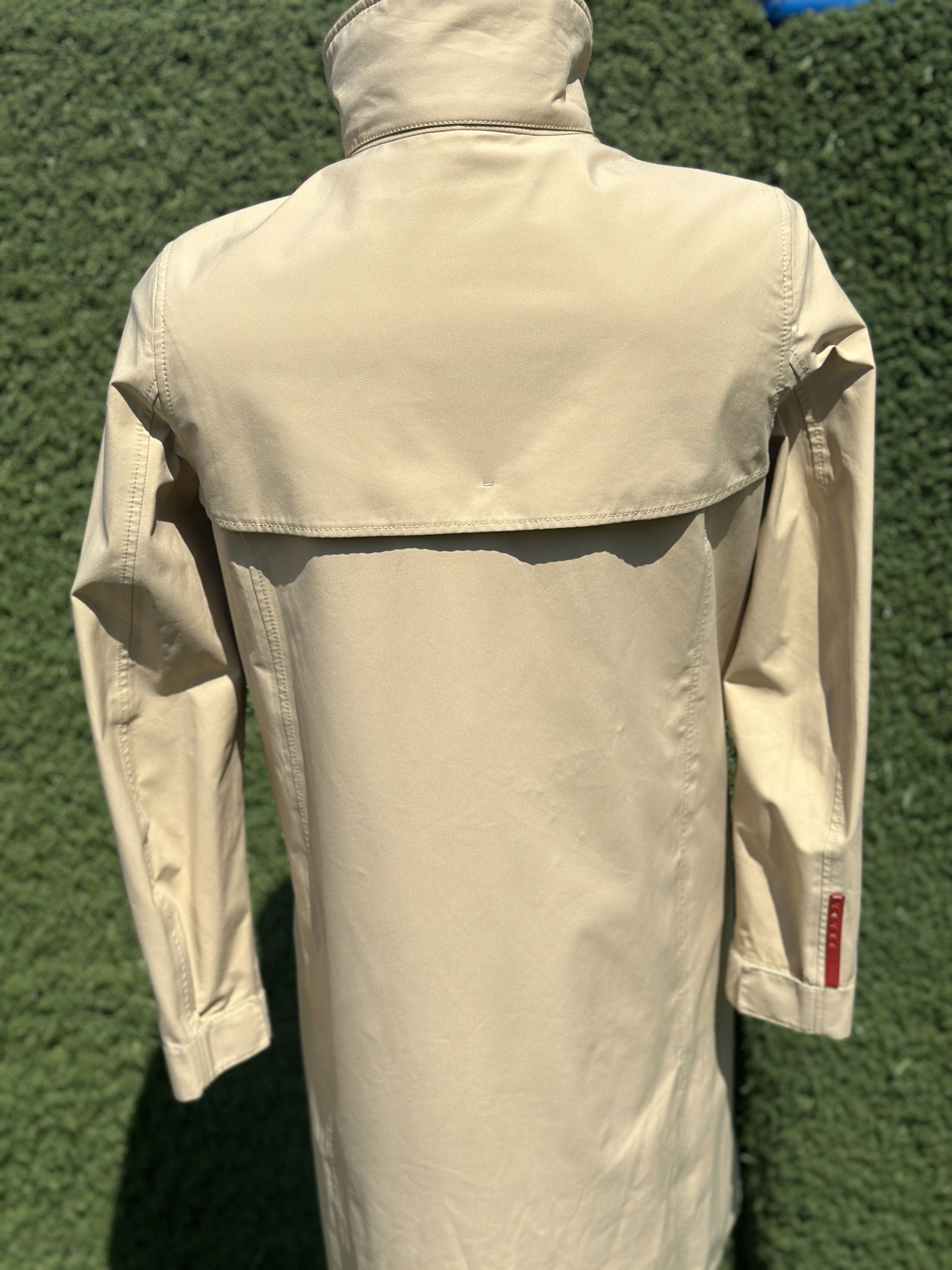 Prada Art 108211 Prada Goretex Light Jacket Trench Coat Size 44 Size M / US 6-8 / IT 42-44 - 3 Thumbnail