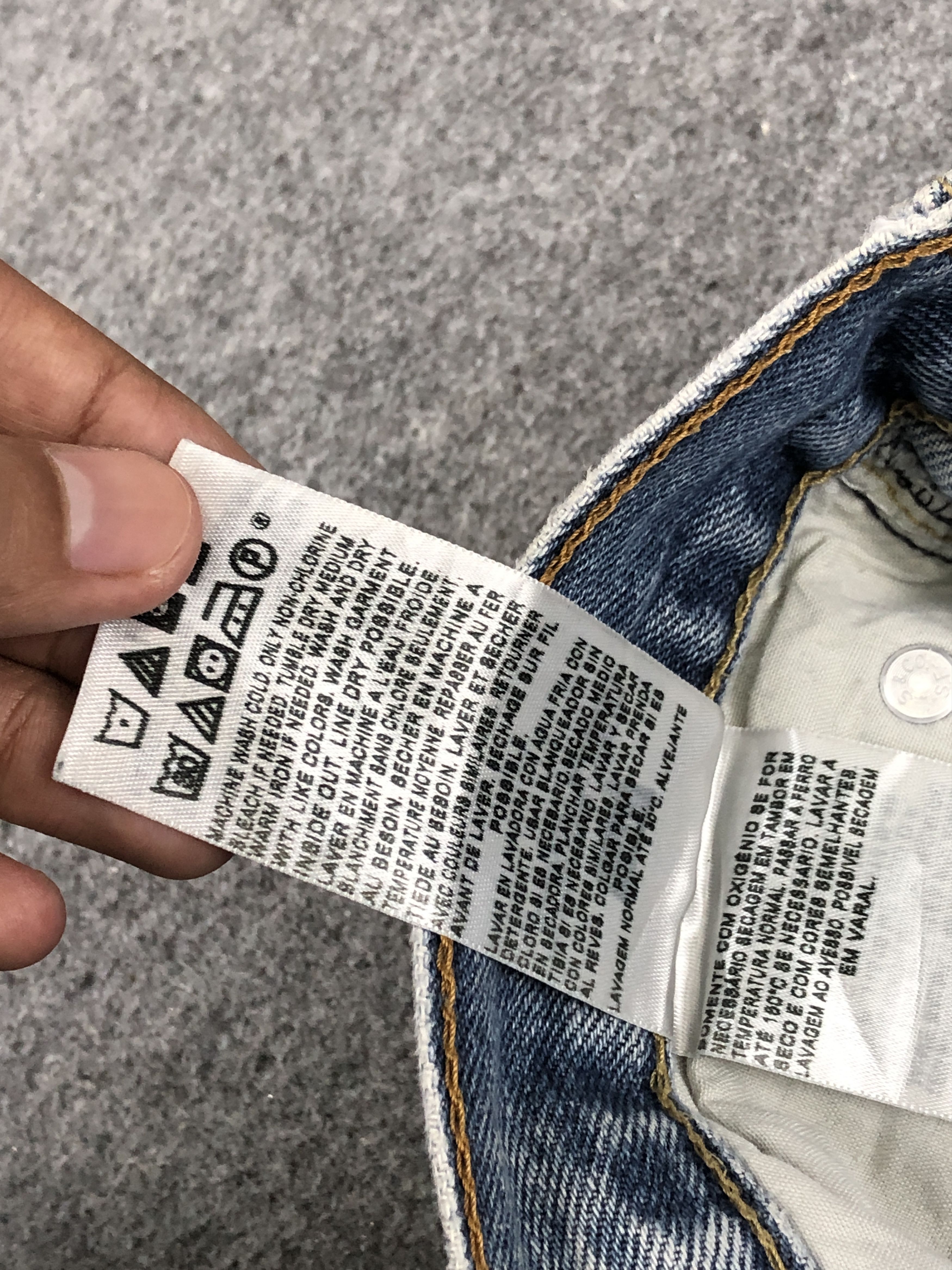Levi's Faded Blue Vintage Levis 516 Jeans DP2443 Size US 30 / EU 46 - 10 Thumbnail