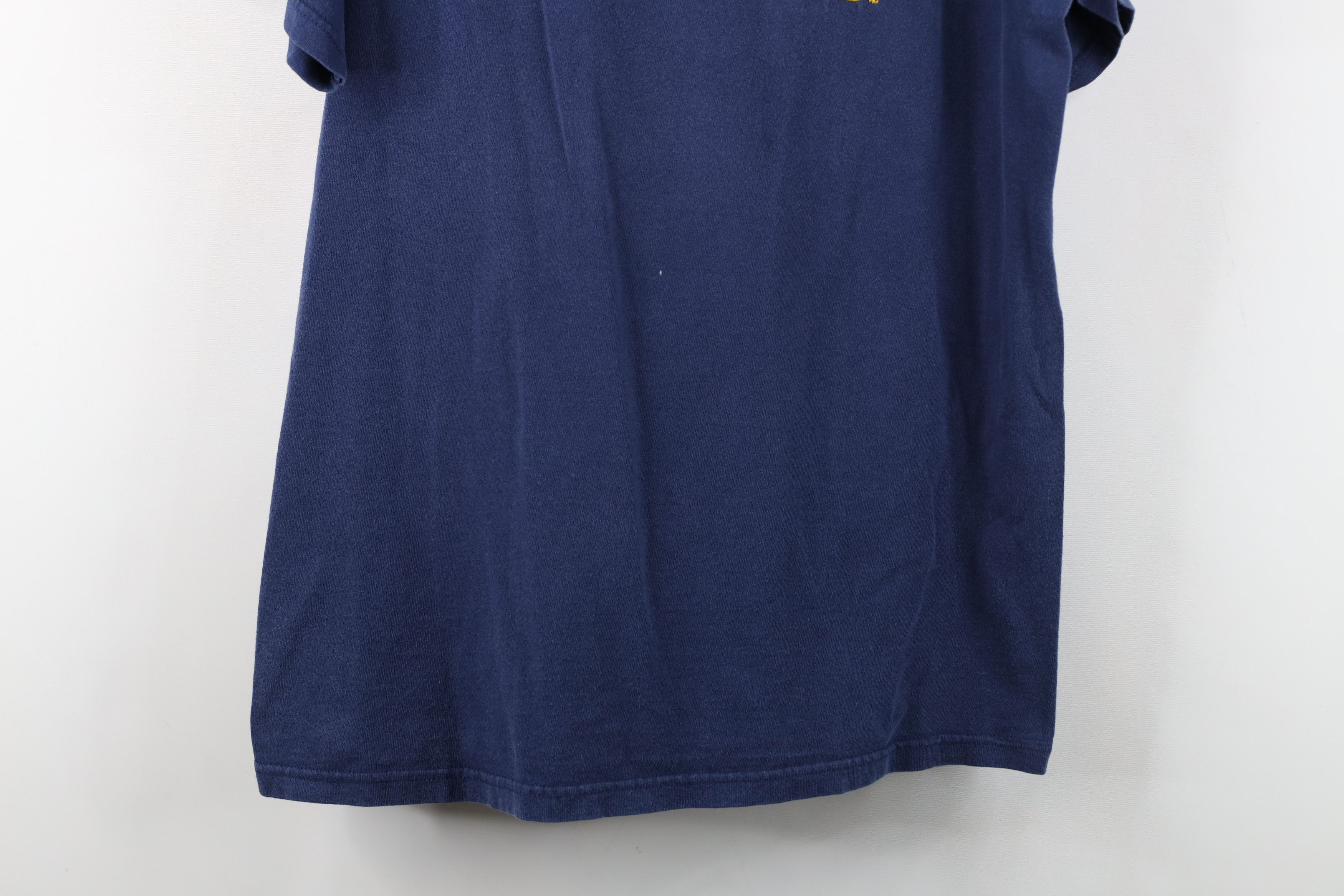 Vintage Vintage 90s Y2K NYPD New York Police Department T-Shirt Blue Size US L / EU 52-54 / 3 - 3 Thumbnail