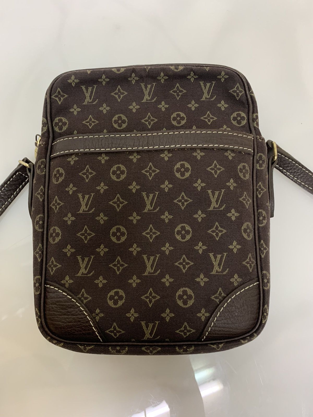 Louis Vuitton Louis Vuitton Monogram Mini Lin Danube Shoulder Bag Size ONE SIZE - 15 Thumbnail