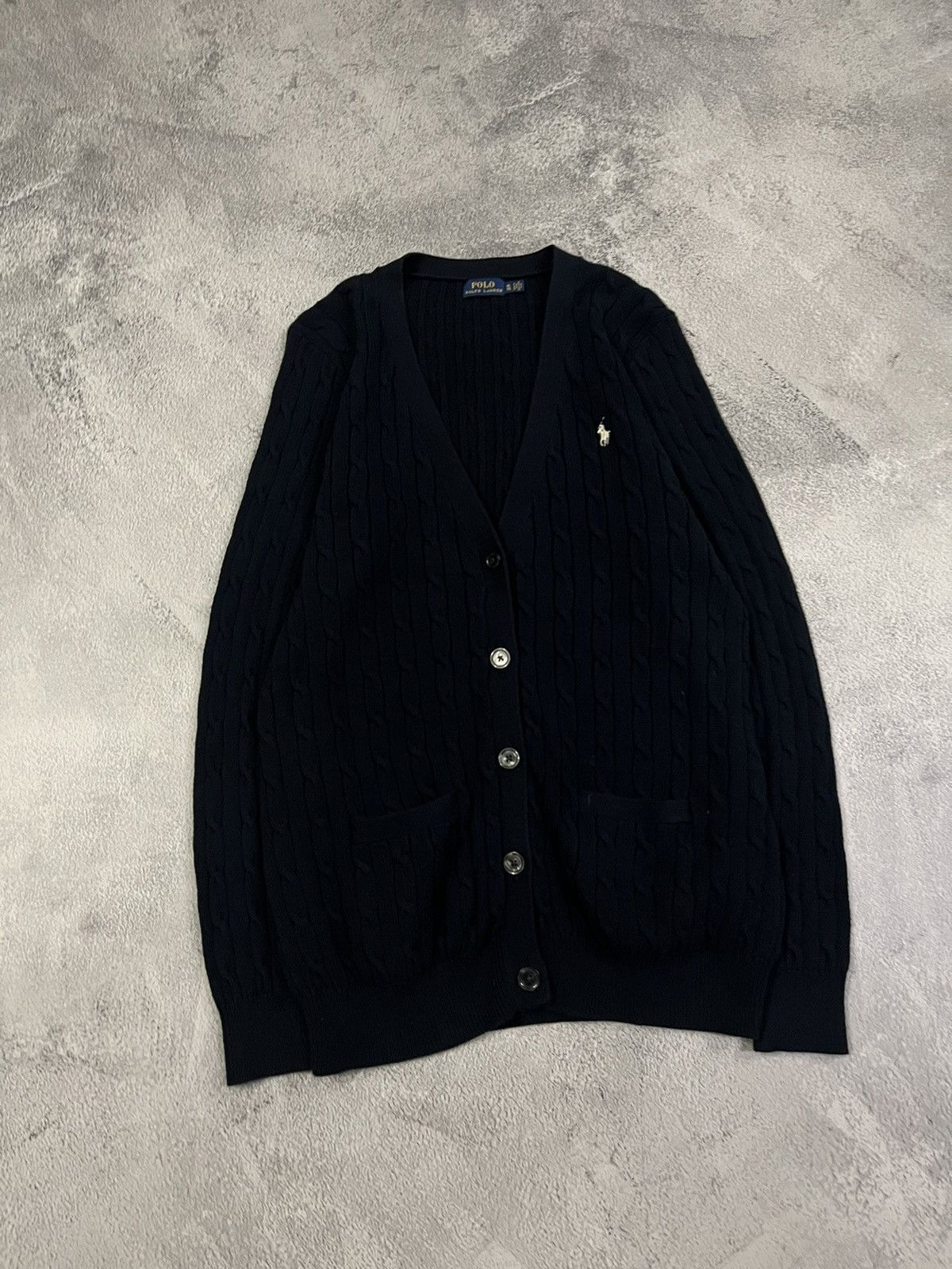 Polo Ralph Lauren × Vintage Vintage Y2k Polo by Ralph Lauren Knit Cardigan Sweater 00’s Size XL / US 12-14 / IT 48-50 - 1 Thumbnail