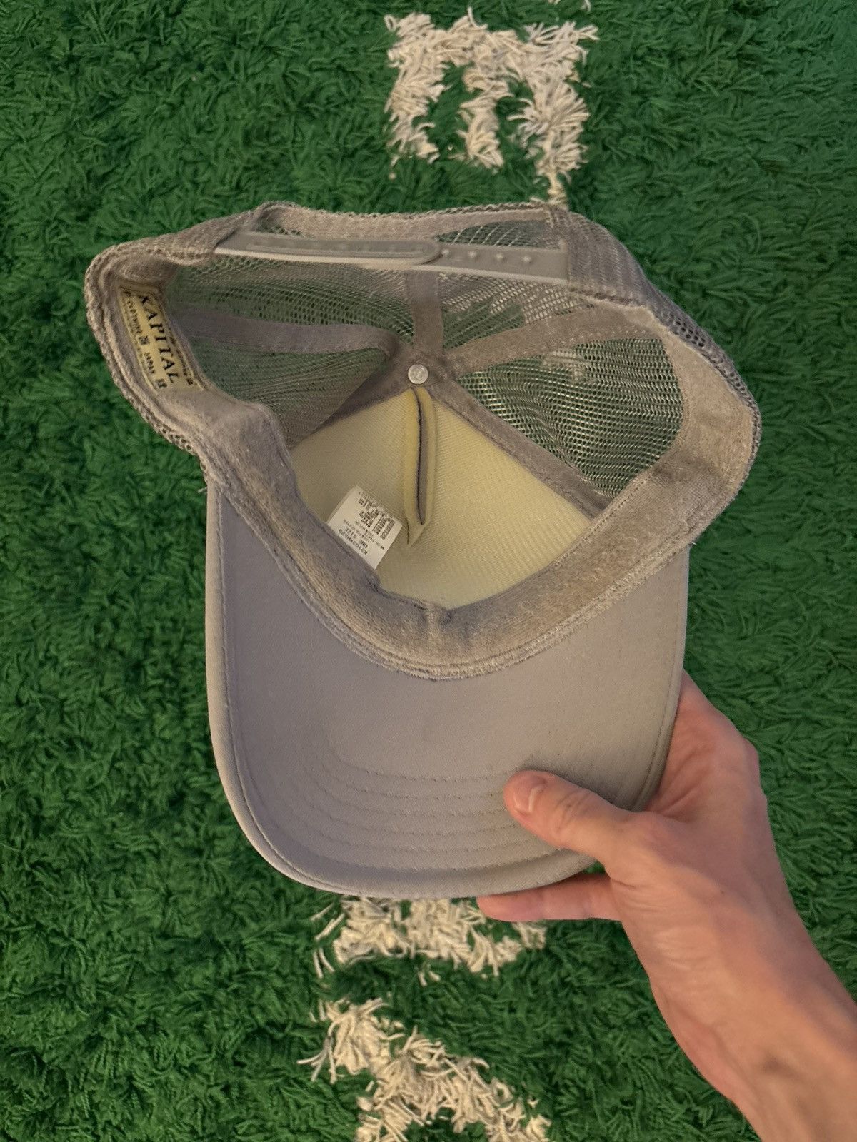 Kapital Kapital Trucker Hat (Washing Denim) Size ONE SIZE - 3 Thumbnail
