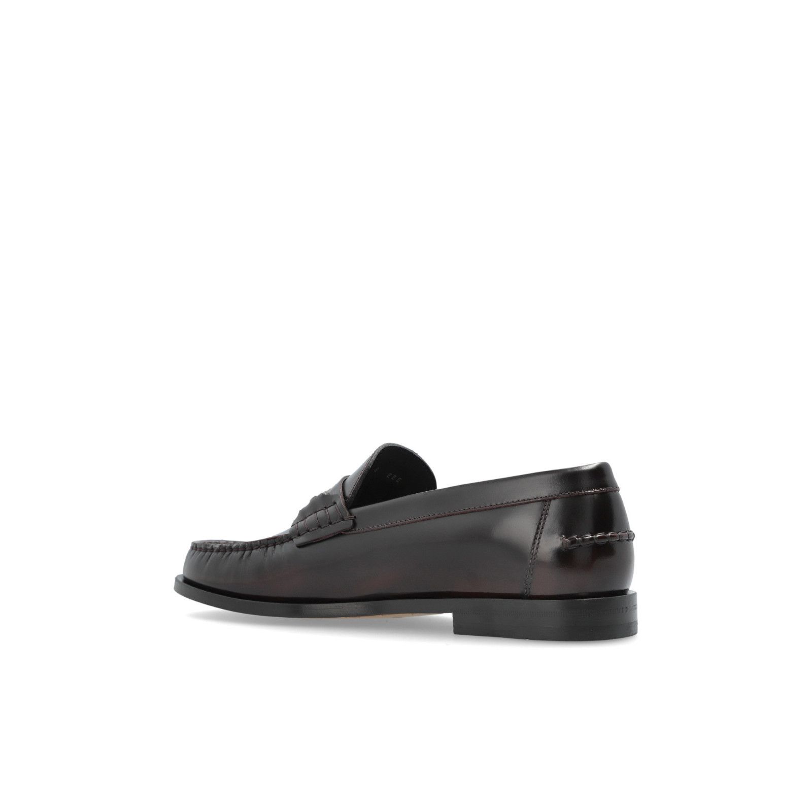FERRAGAMO Harry Man Black Leather Loafers New & Authentic (M