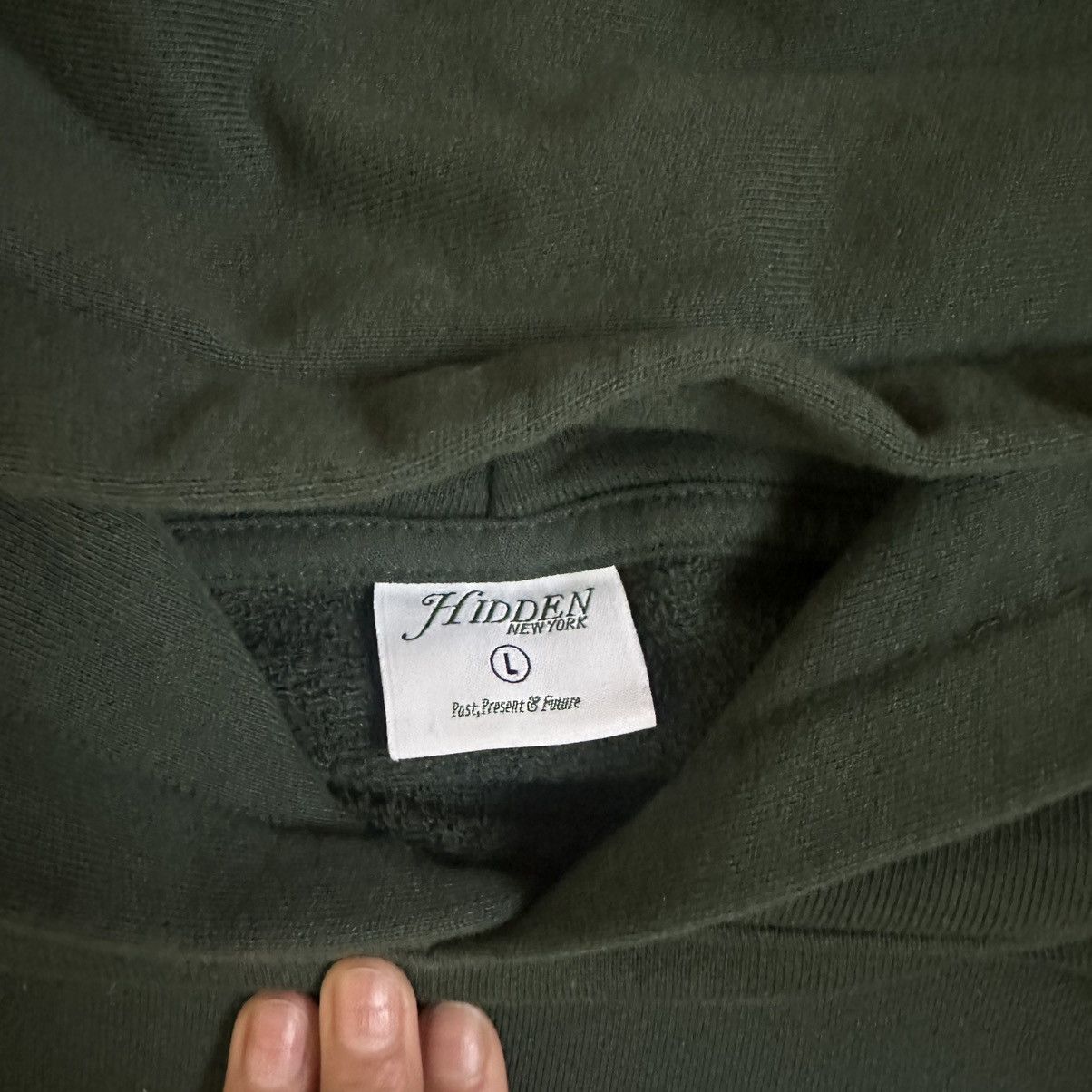 HIDDEN Hidden NY Hoodie Green Size US L / EU 52-54 / 3 - 3 Thumbnail