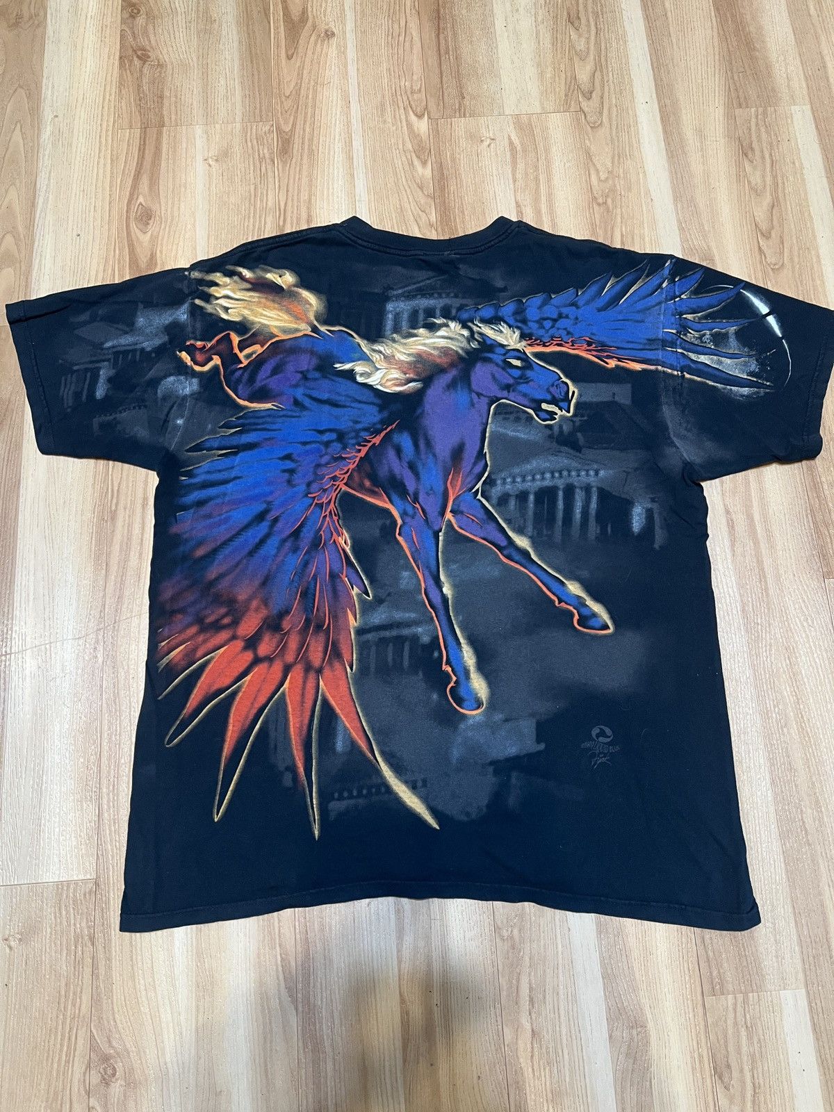Liquid Blue × Vintage Liquid Blue Pegasus Tee Size US XL / EU 56 / 4 - 3 Thumbnail