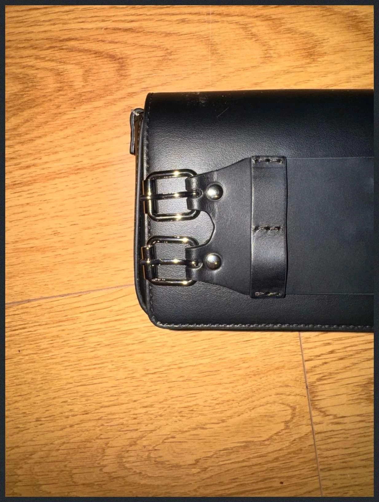 Maison Margiela Maison Margiela Black Leather / Sac Pochette Stitches New Size ONE SIZE - 6 Thumbnail