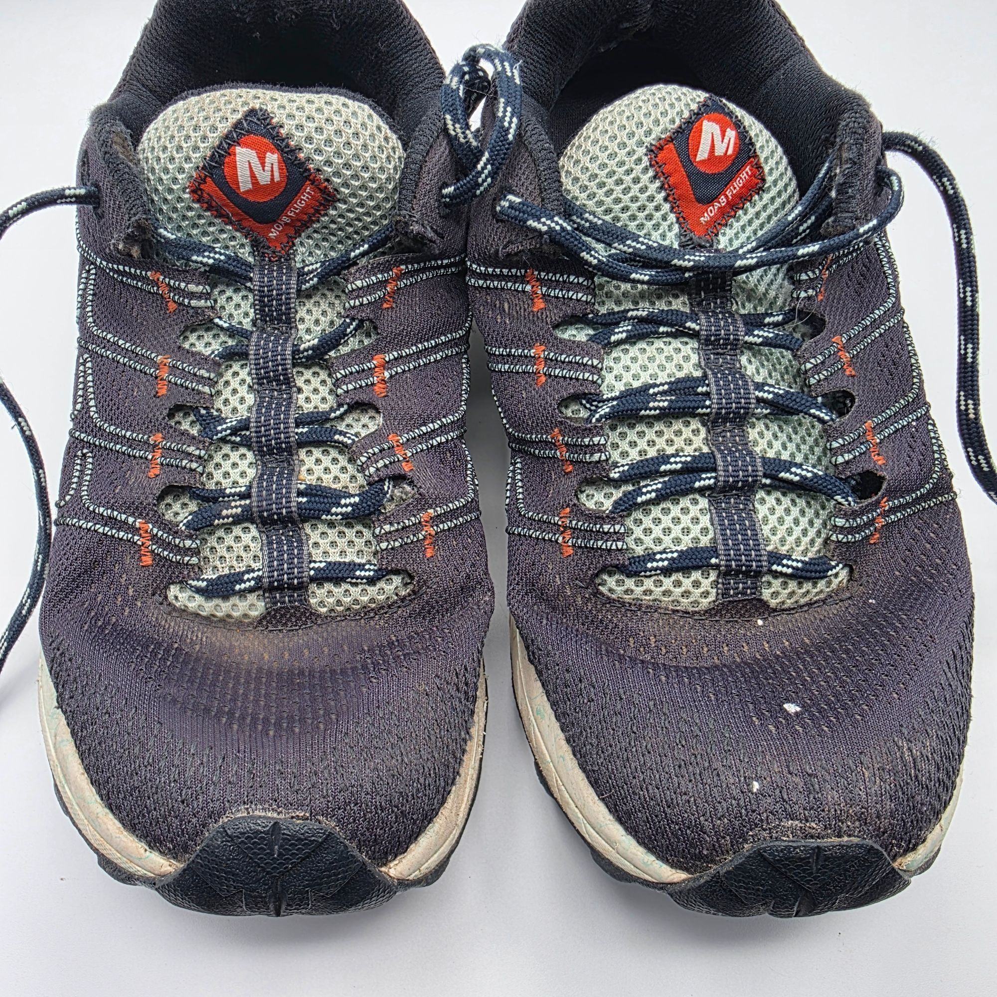 Merrell Merrell Moab Flight Womens Size 8.5 Blue Athletic Shoes Vibr Size US 8.5 / IT 38.5 - 10 Thumbnail