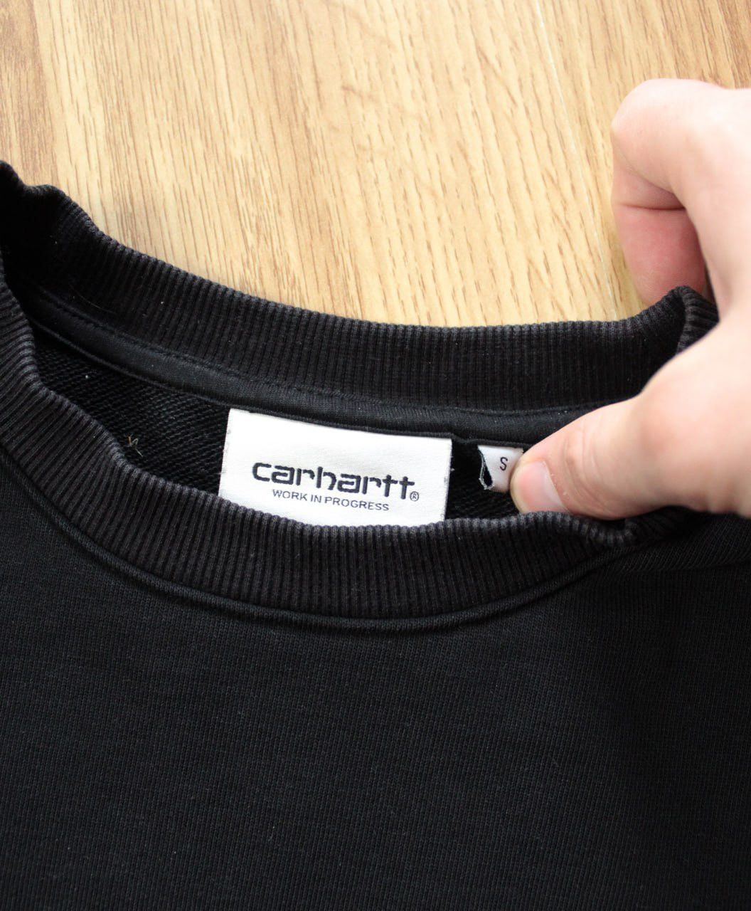 Carhartt × Carhartt Wip 🥷 Vintage Carhartt Big Logo Y2K Sweatshirt Distressed 🔥 Size US S / EU 44-46 / 1 - 3 Thumbnail