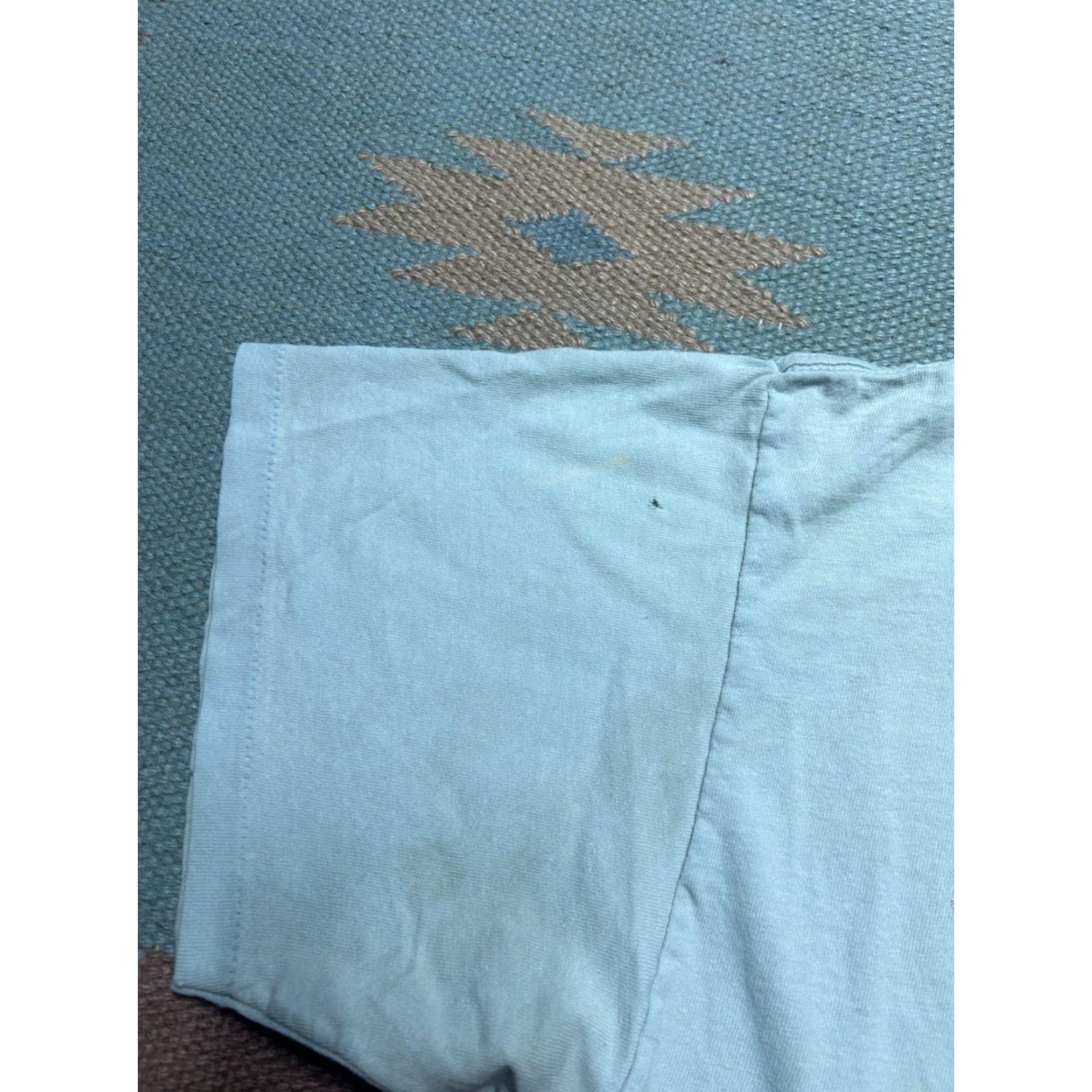 Anvil VINTAGE 70s T-Shirt Anvil Israel Paskowitz longboards surf skate RARE Medium Blue Mens T-Shirt Size US M / EU 48-50 / 2 - 5 Thumbnail