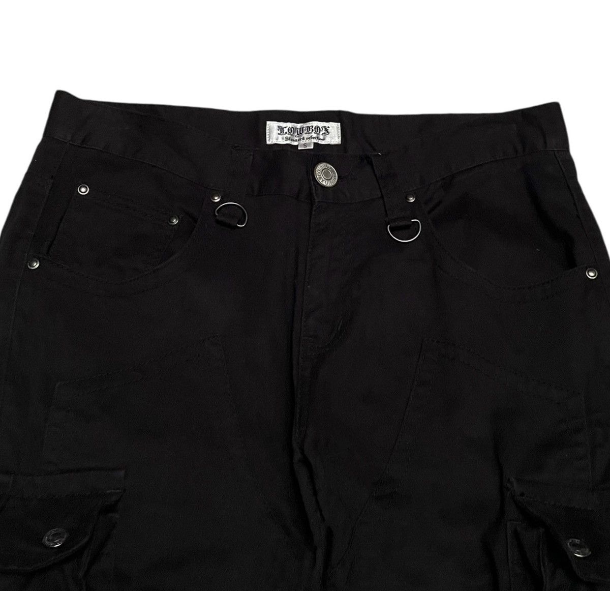 Le Grande Bleu (L.G.B.) Very Rare Design Vintage Brand LowBox Tactical Cargo 1990s Size US 29 - 3 Thumbnail