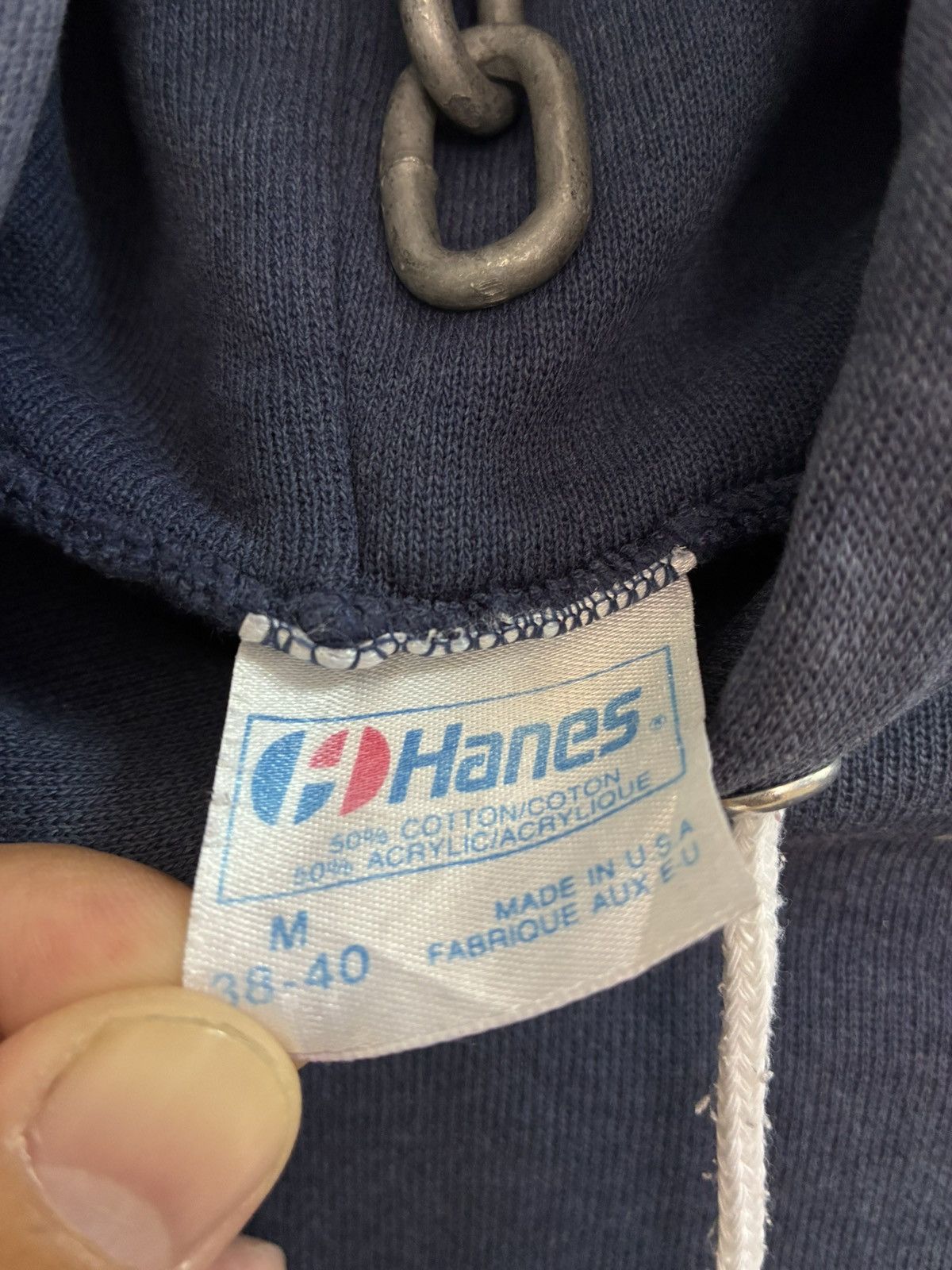 Vintage Vintage 80s Plain Hoodie Size US M / EU 48-50 / 2 - 6 Thumbnail