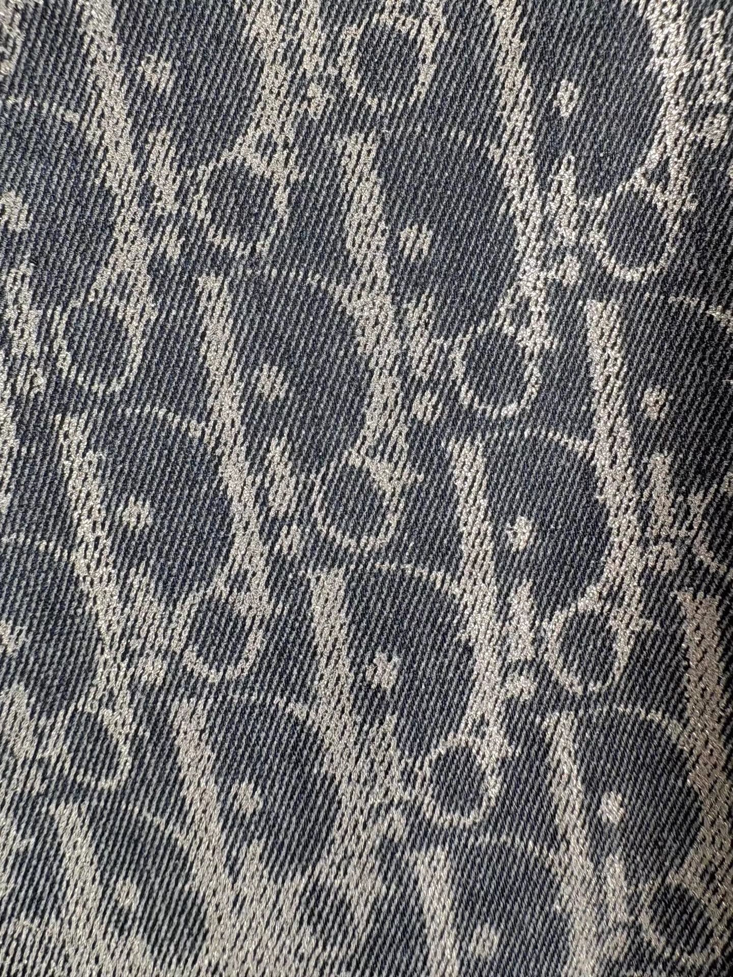 Dior DIOR Glitter Monogram Long Sleeve Shirt Jacket Size US XS / EU 42 / 0 - 4 Thumbnail