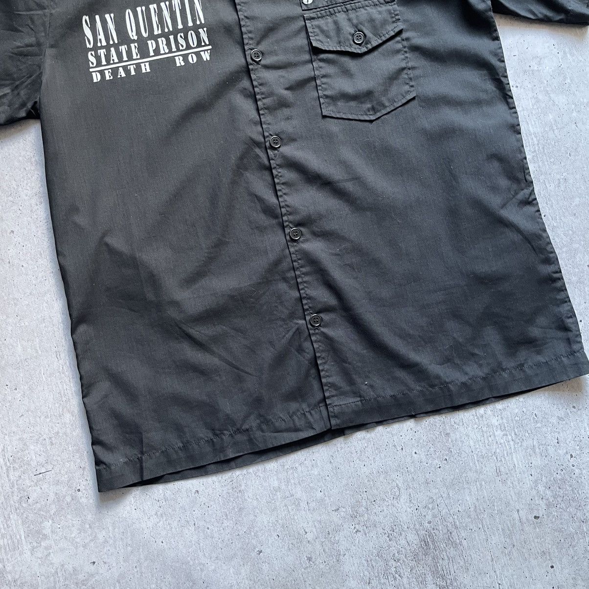 Vintage RARE Shirt San Quentin State Prison Death Row 56435 Size US XXL / EU 58 / 5 - 7 Thumbnail