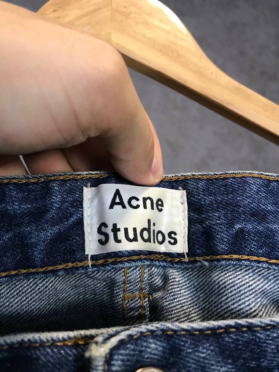 Acne Studios Acne Studios pop vintage blue unisex jeans Size US 29 - 3 Thumbnail