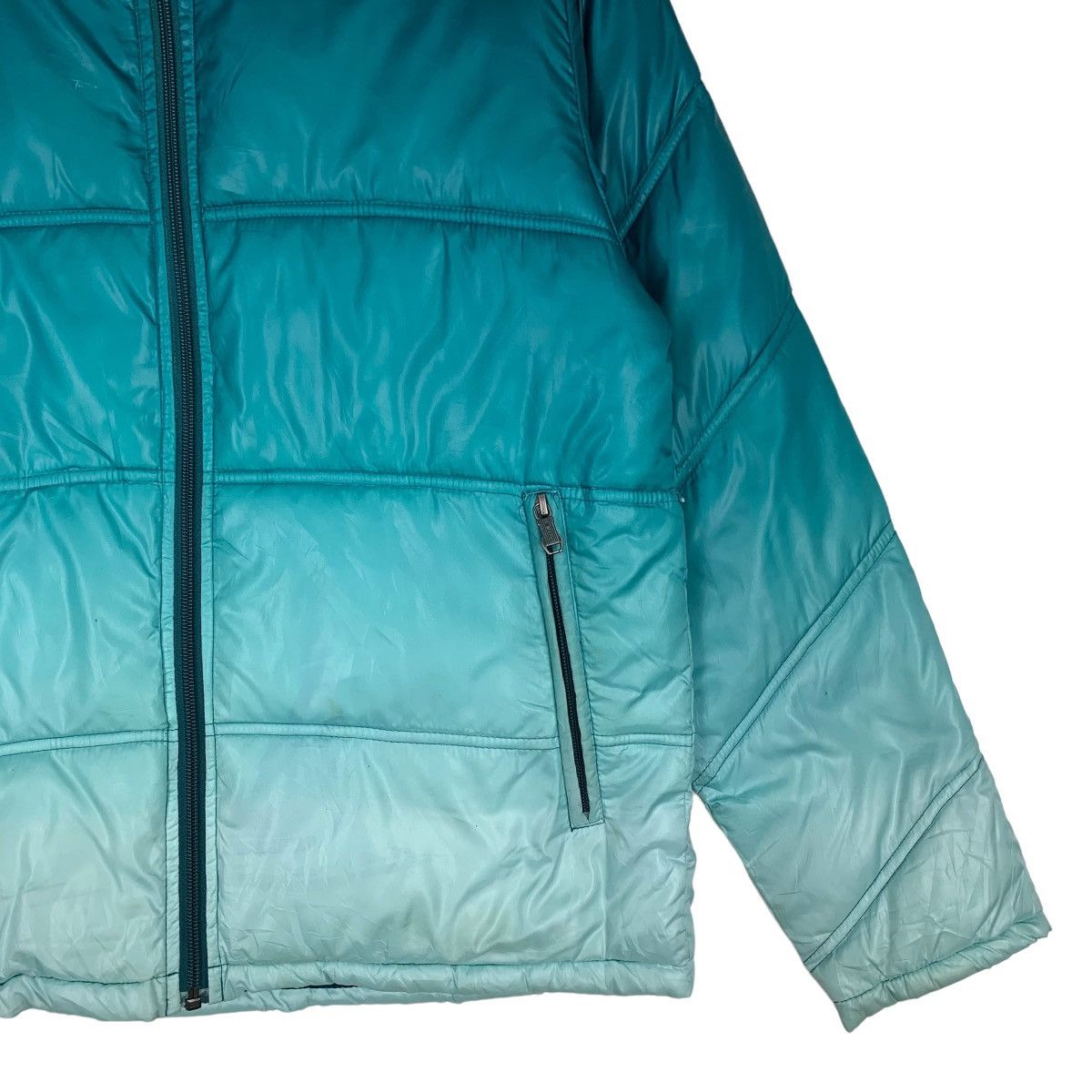 Japanese Brand TK MIXPICE Two Tone Puffer Jacket Down Jacket #0406-C19 Size US M / EU 48-50 / 2 - 6 Thumbnail