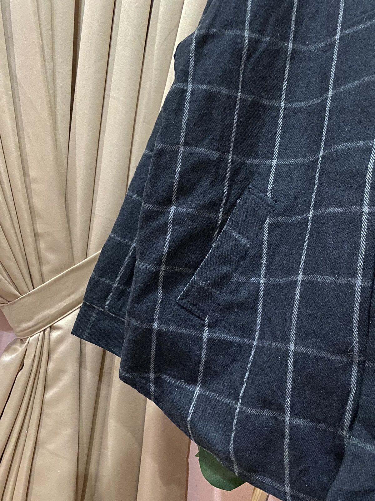 Stussy Stüssy Black and White Plaid Wool Jacket Timeless Streetwear Size US L / EU 52-54 / 3 - 5 Thumbnail