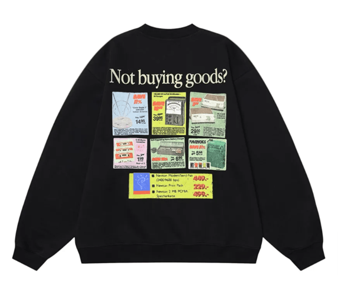 Japanese Brand × Vintage "NewTon-L" Sweatshirts Size US L / EU 52-54 / 3 - 1 Thumbnail