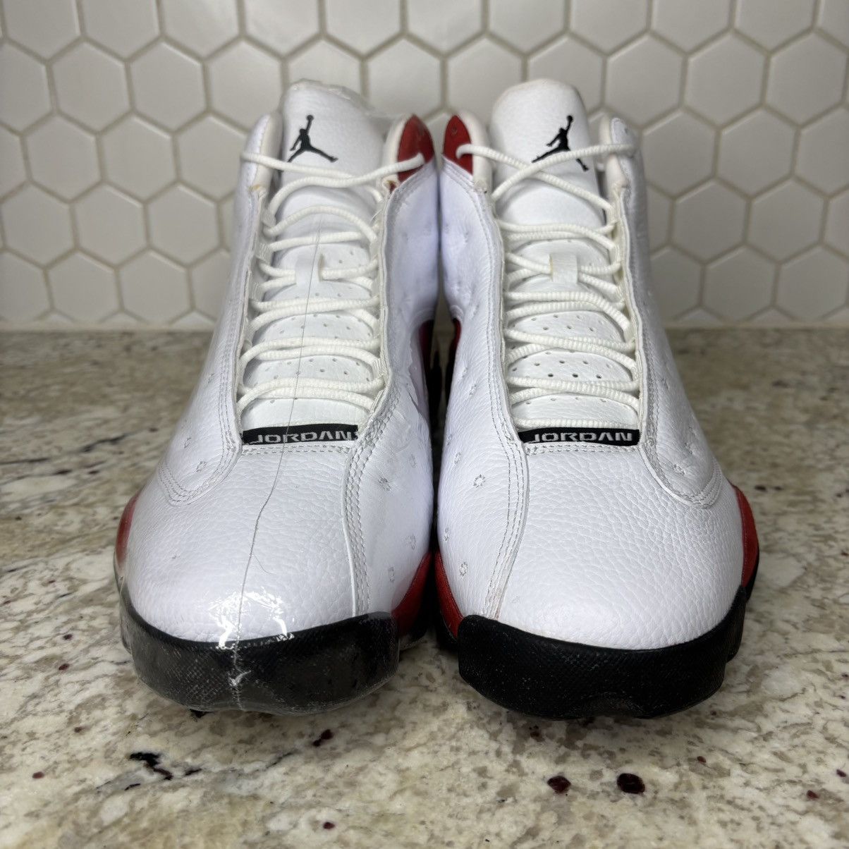 Jordan Brand Size 13 -Jordan 13 Retro 2010 Cherry BRAND NEW FAST SHIP Size US 13 / EU 46 - 4 Thumbnail