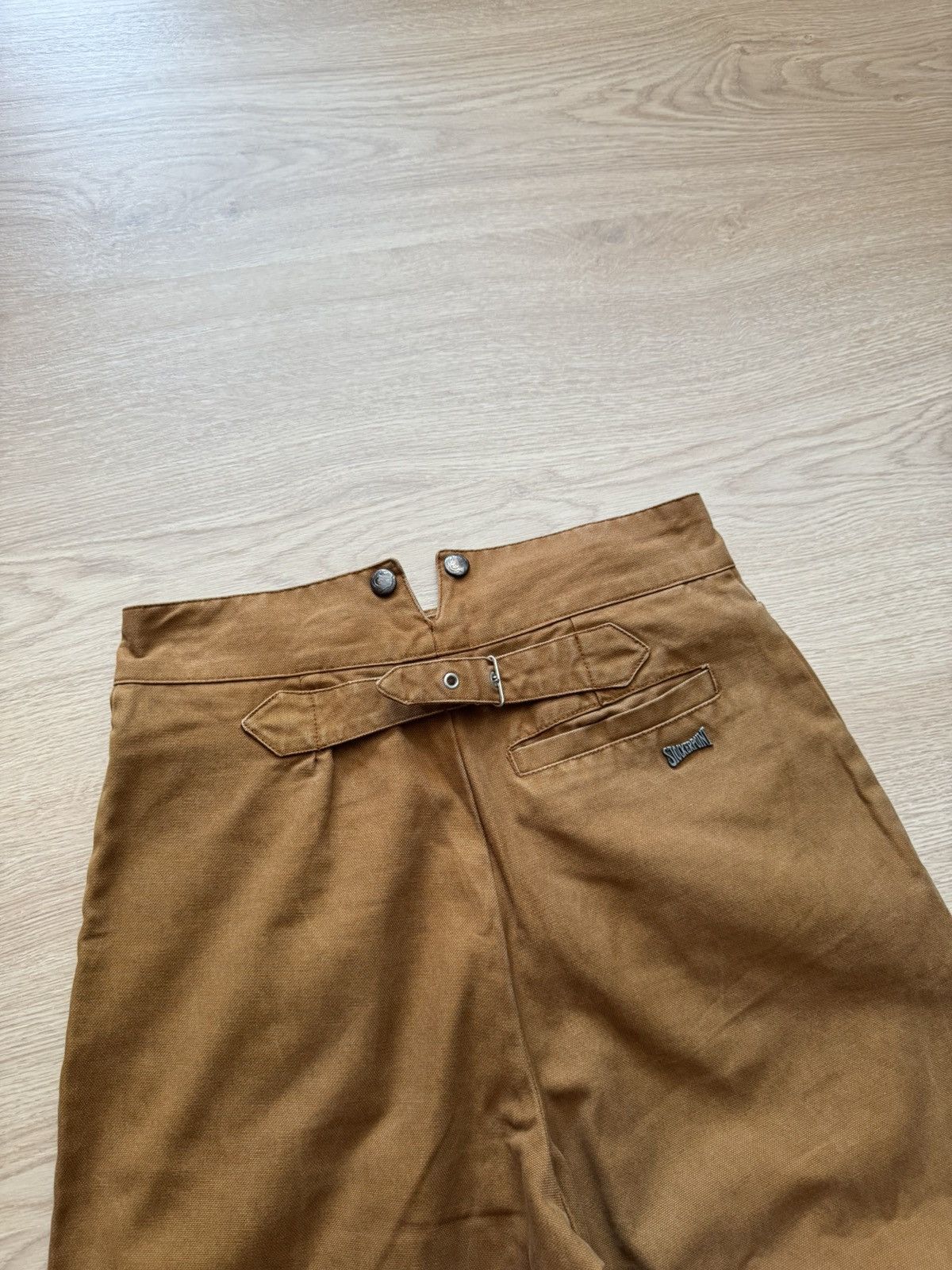 Cowboy Equipment Vintage StockerPoint Buckle Back Western Cowboy Brown Pants Size US 32 / EU 48 - 5 Thumbnail