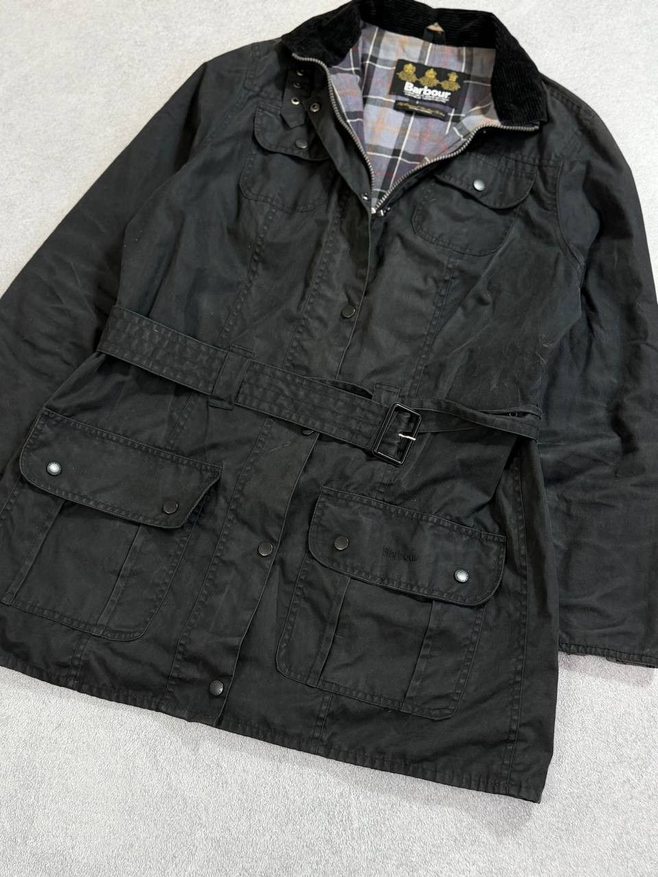 Barbour Barbour Waxed Utility Belted Women Jacket Y2K Size L / US 10 / IT 46 - 7 Thumbnail