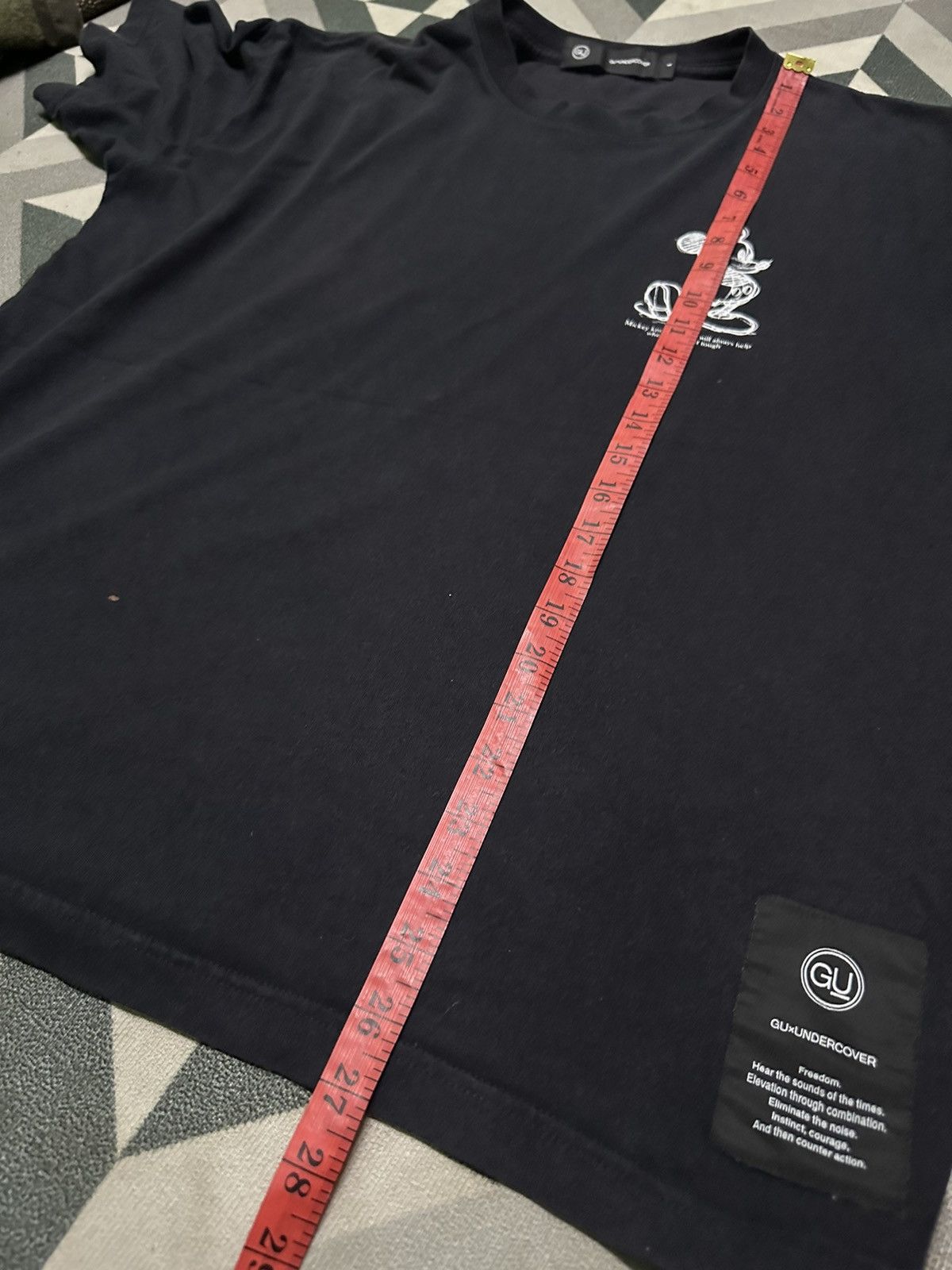 GU × Undercover Gu x Undercover mickey printed tshirt Size US L / EU 52-54 / 3 - 9 Thumbnail