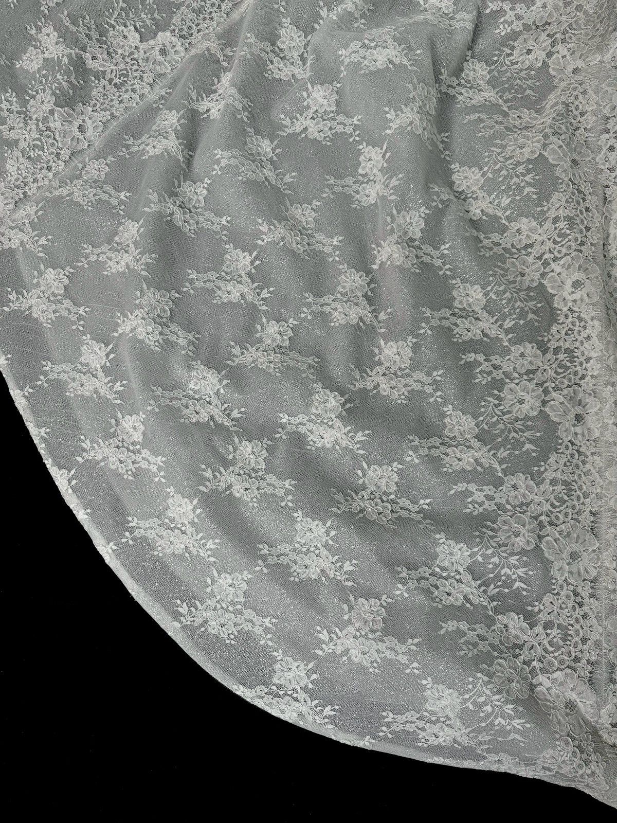 Other Preloved US 6-8 Anna Augusta French corded lace Bridal Gown Size M / US 6-8 / IT 42-44 - 8 Thumbnail