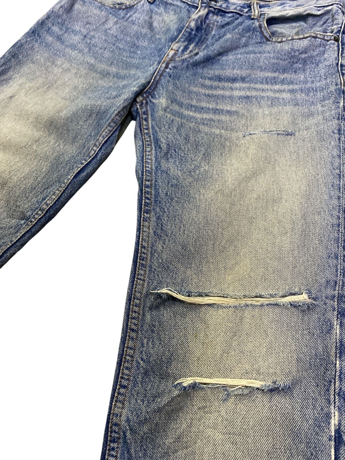 Alexander Wang Alexander Wang 002 Distressed Denim Size US 33 - 5 Thumbnail