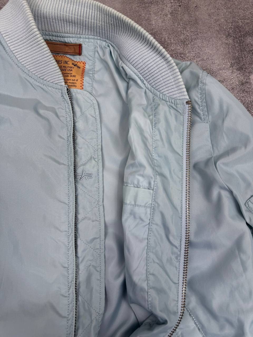 Alpha Industries Alpha Industries Women Bomber Jacket Light Blue Size M Size M / US 6-8 / IT 42-44 - 6 Thumbnail