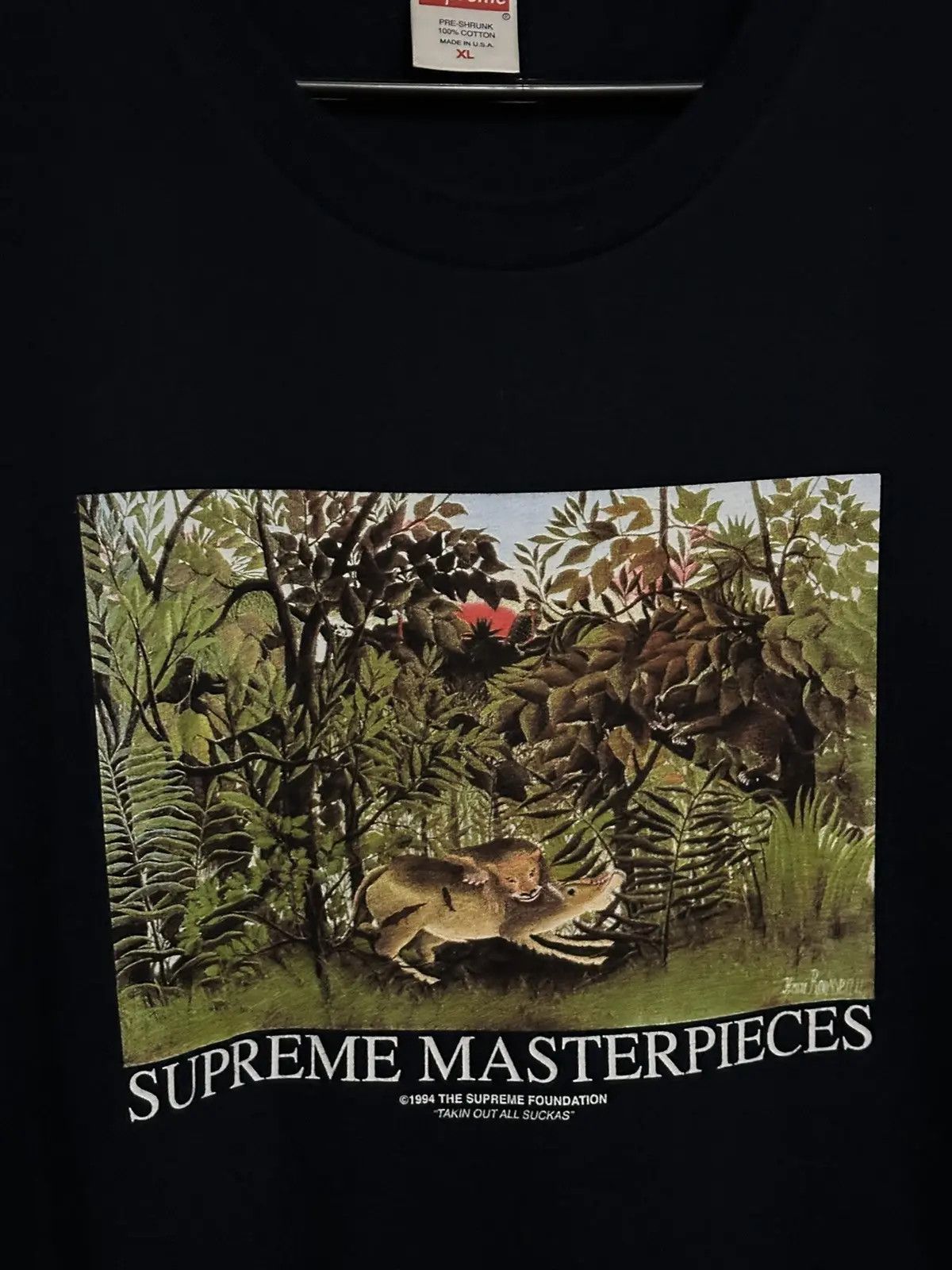 Supreme Supreme Masterpieces Tee Size US XL / EU 56 / 4 - 2 Thumbnail