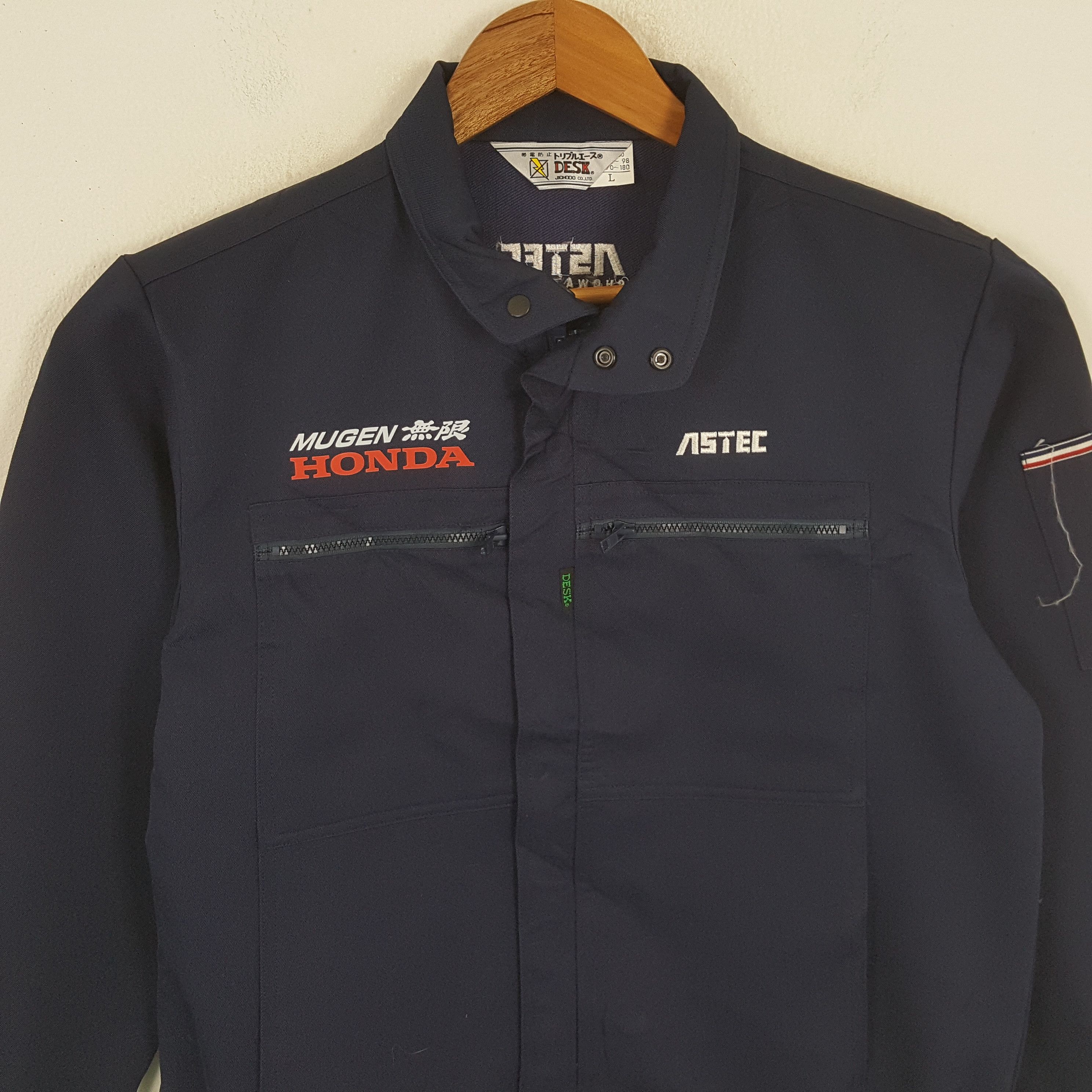 Honda × Japanese Brand × Vintage Vintage MUGEN HONDA Japanese Racing Team Custom Jacket Size US M / EU 48-50 / 2 - 4 Thumbnail