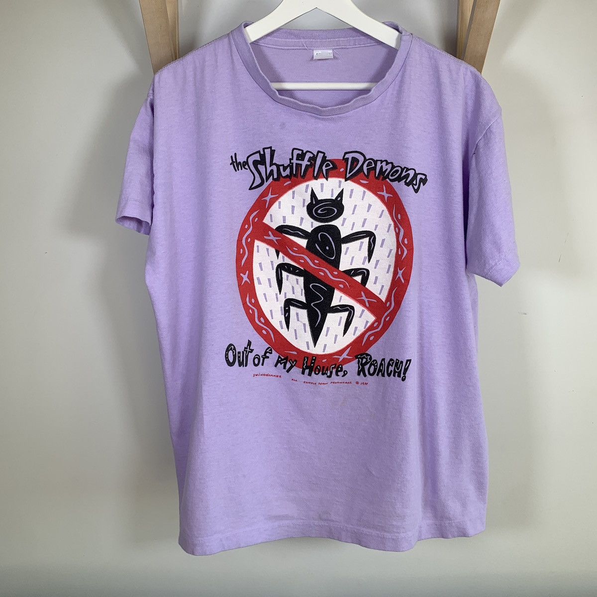 Band Tees × Japanese Brand × Vintage Vintage 1988 The Shuffle Demons Jazz Band T Shirt Roache Size US S / EU 44-46 / 1 - 1 Thumbnail