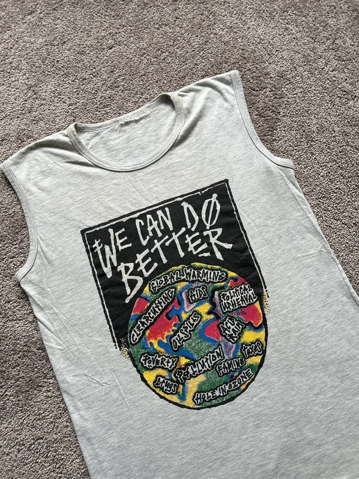 Vintage Vintage We Can Do Better Tank Top Size US M / EU 48-50 / 2 - 2 Thumbnail