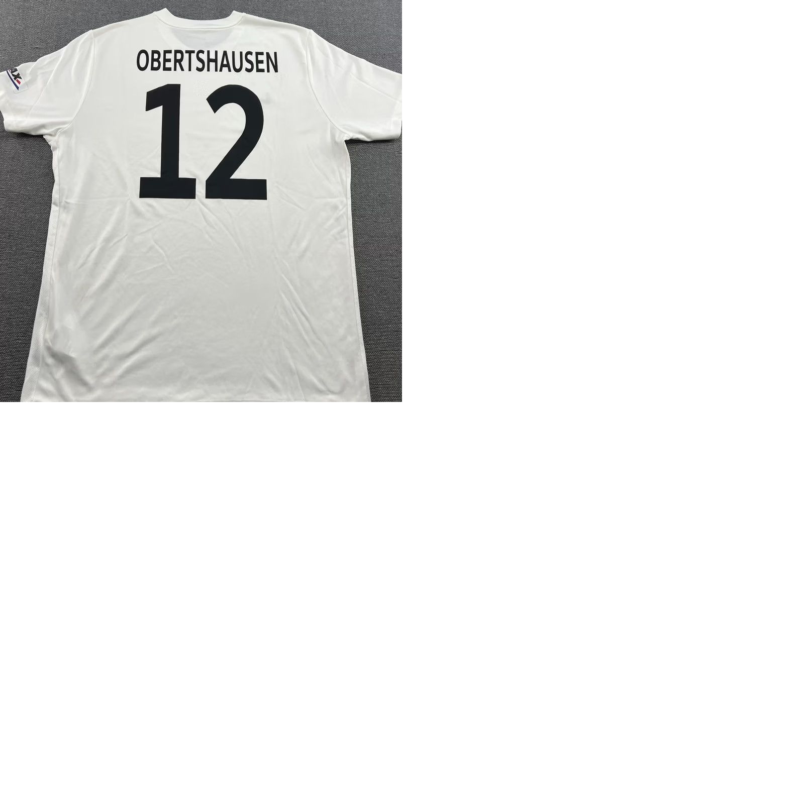 Nike VINTAGE Nike Football Jersey Mens Jako Training White 3x FC Kickers Obertshausen Short Sleeve XS? (Note: cannot determine size beyond L in original) Size US L / EU 52-54 / 3 - 10 Thumbnail