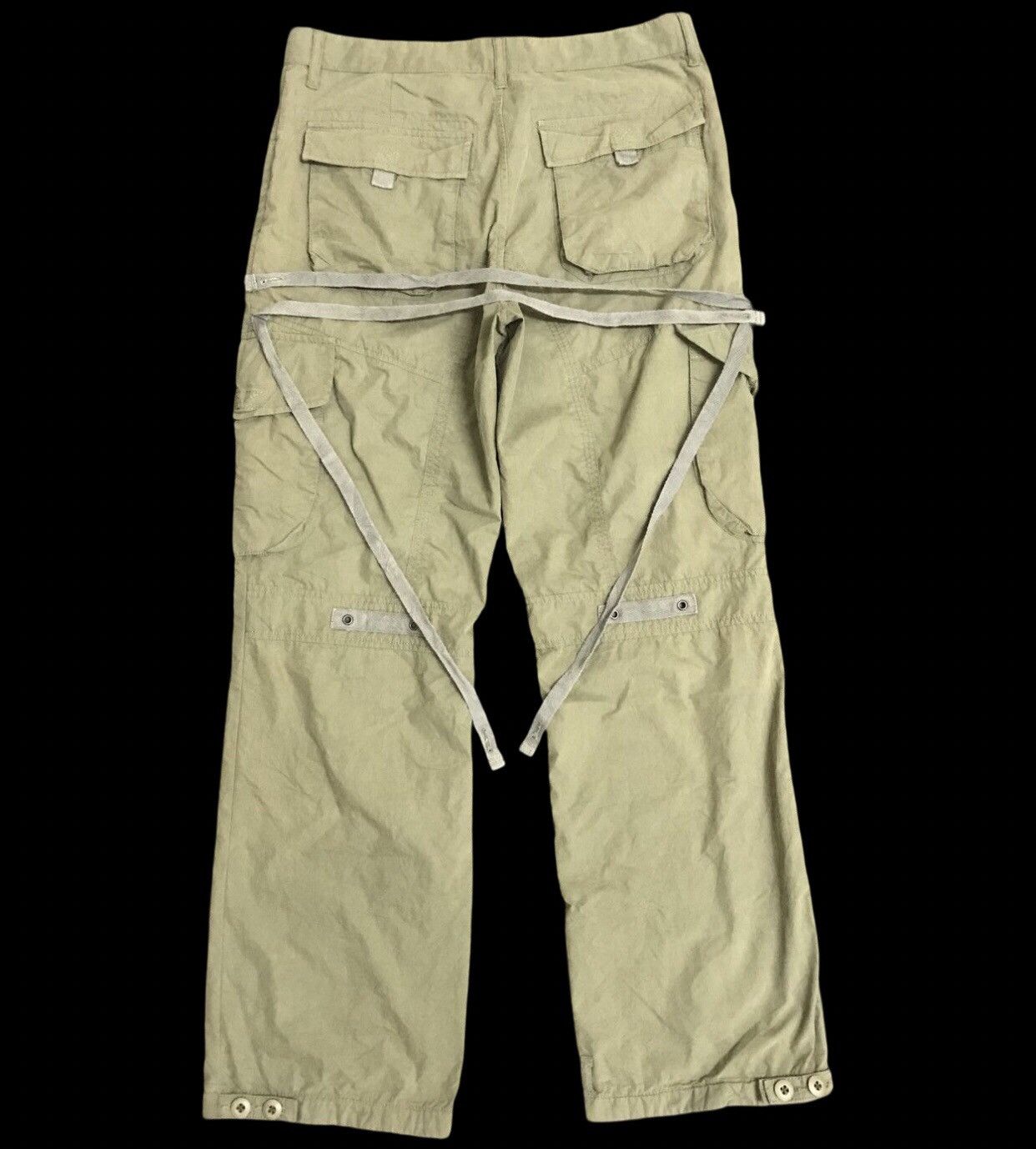 Japanese Brand CP283 Archival PPFM Bondage Military Cargo Pant Size US 31 - 2 Thumbnail