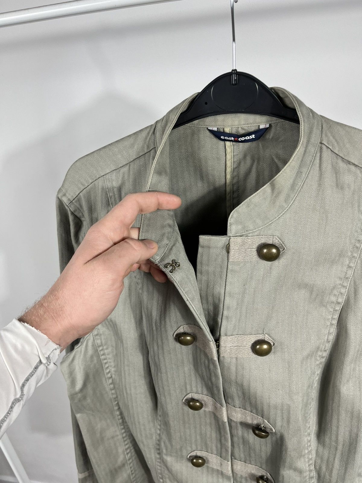 Other Napoleon Military Style Jacket Button Front Structured Fit Size M / US 6-8 / IT 42-44 - 8 Thumbnail