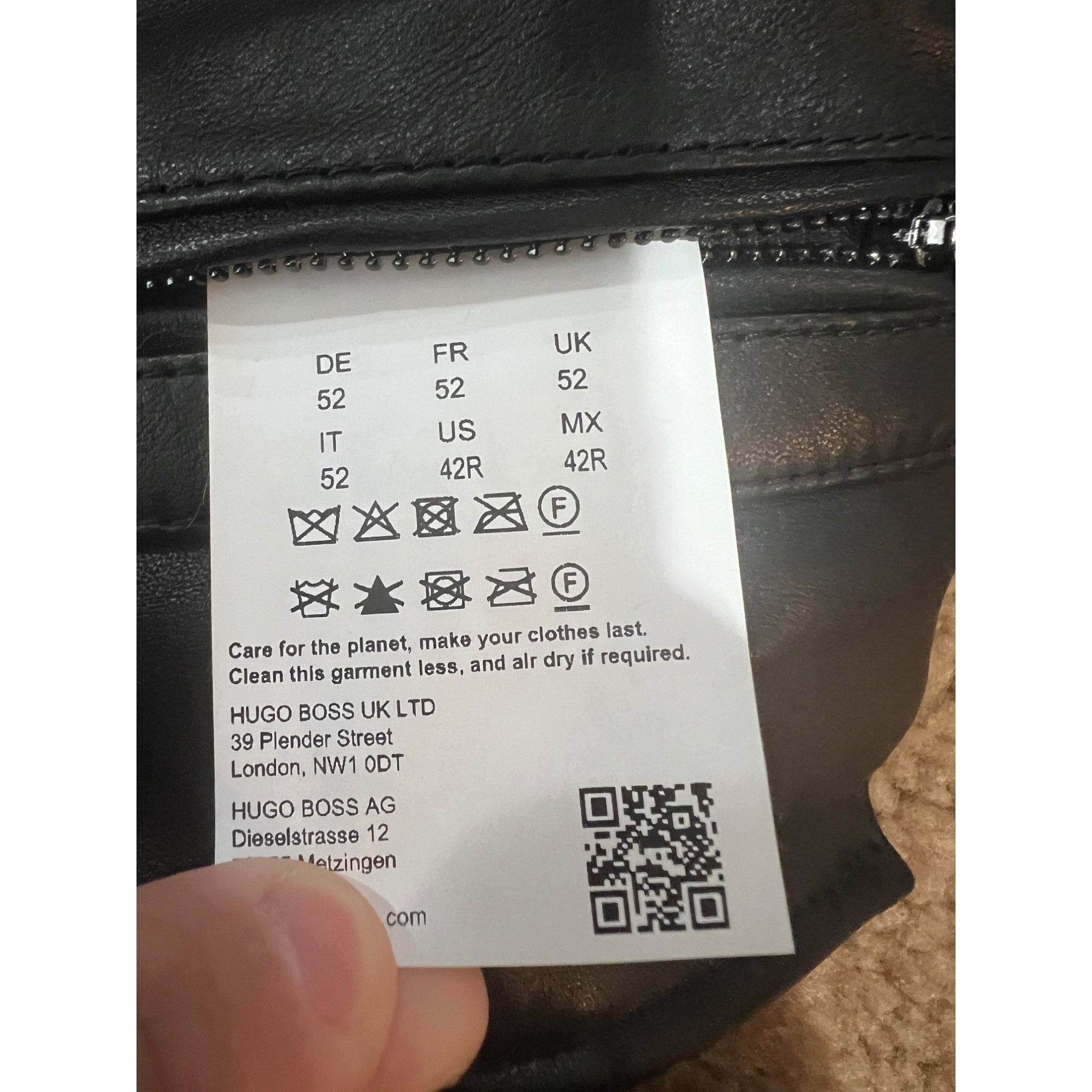 Hugo Boss Hugo Boss Leather Sheepskin and Real Fir Lined Mens Jacket N Size US XS / EU 42 / 0 - 11 Thumbnail
