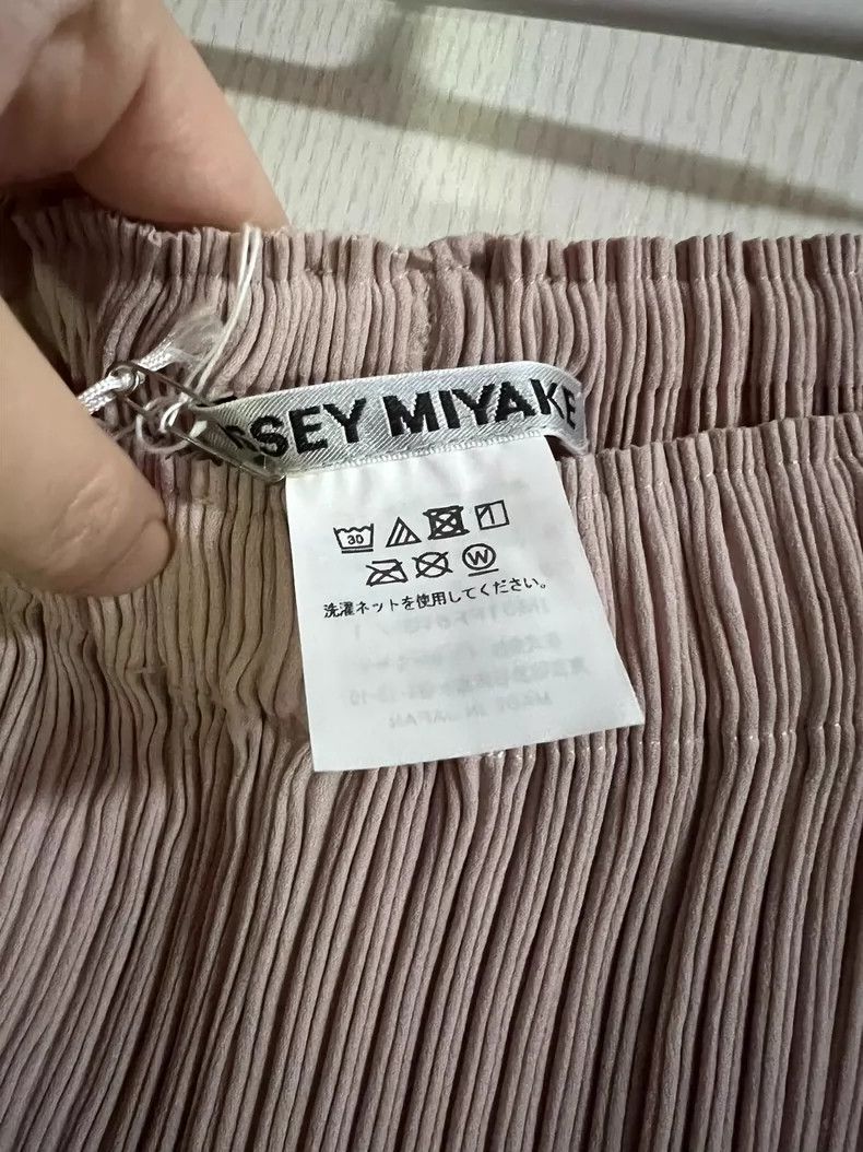 Issey Miyake Issey Miyake size:1 Pink mainline pleated straight-leg cas Size 23" - 4 Thumbnail