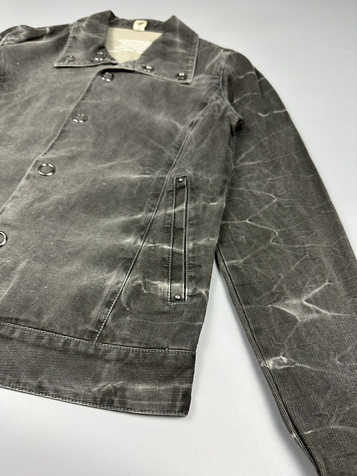 Japanese Brand Japanese Daily News Whiskered Denim Jacket Size US M / EU 48-50 / 2 - 4 Thumbnail