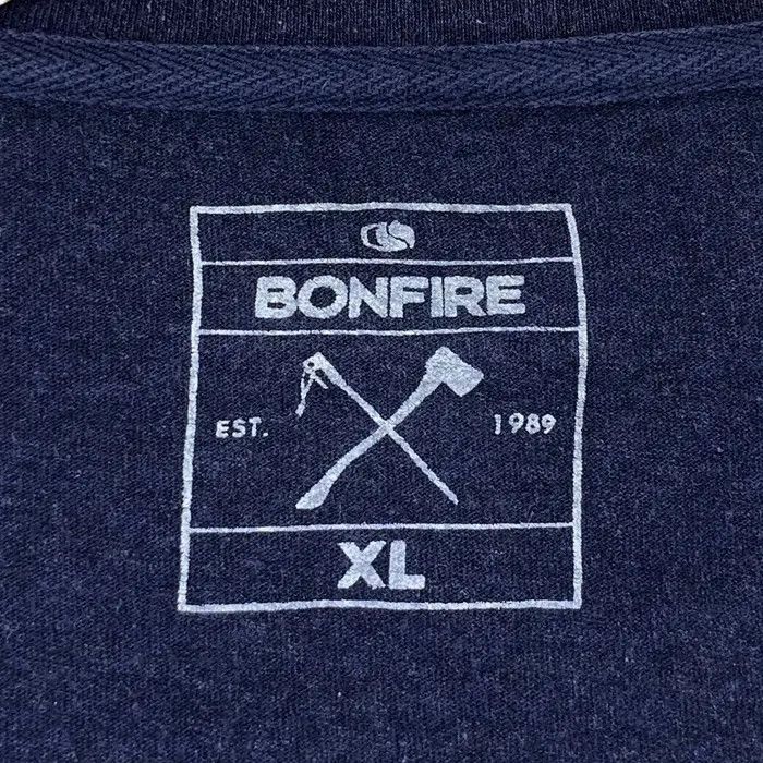 Bonfire BONFIRE JAPAN OUTDOOR Natural Pure Indigo Tee Shirt Size US XL / EU 56 / 4 - 8 Thumbnail